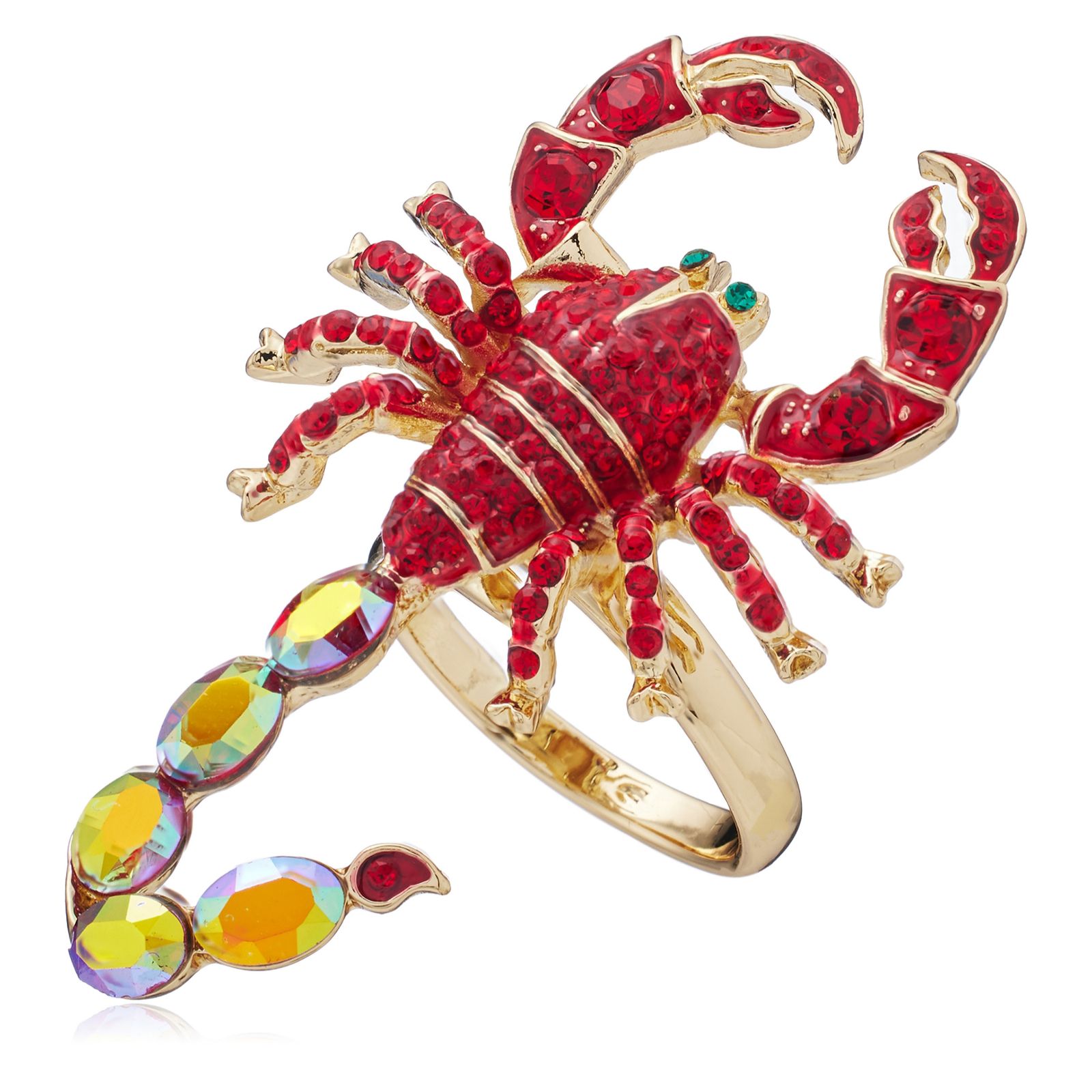 Butler & Wilson Crystal Scorpion Ring