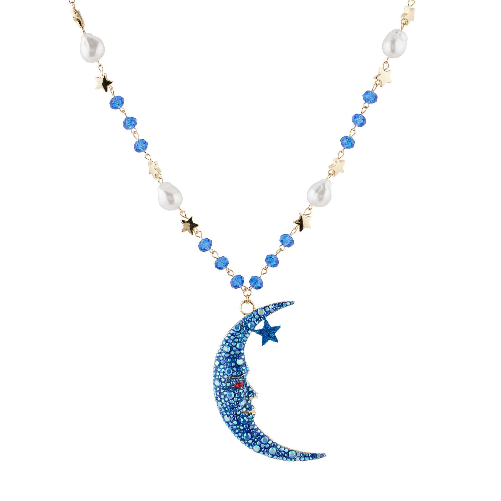 Butler & Wilson Large Cosmic Moon Necklace