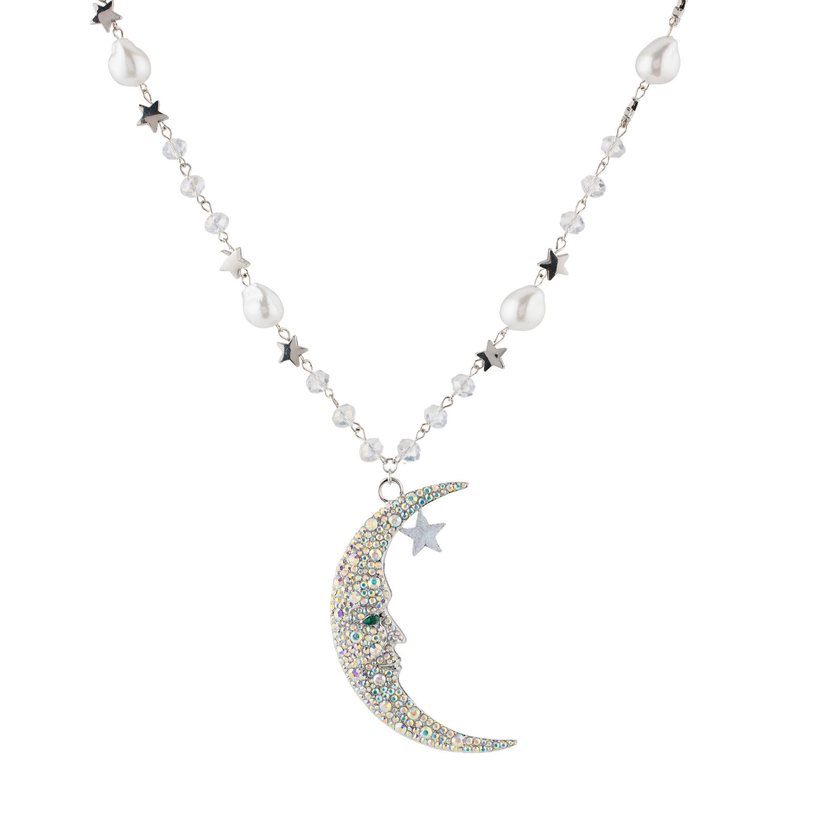 Butler & Wilson Large Cosmic Moon Necklace