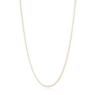 GOLD 9ct Italian Gold 9ct Garibaldi Chain Necklace 3.8g
