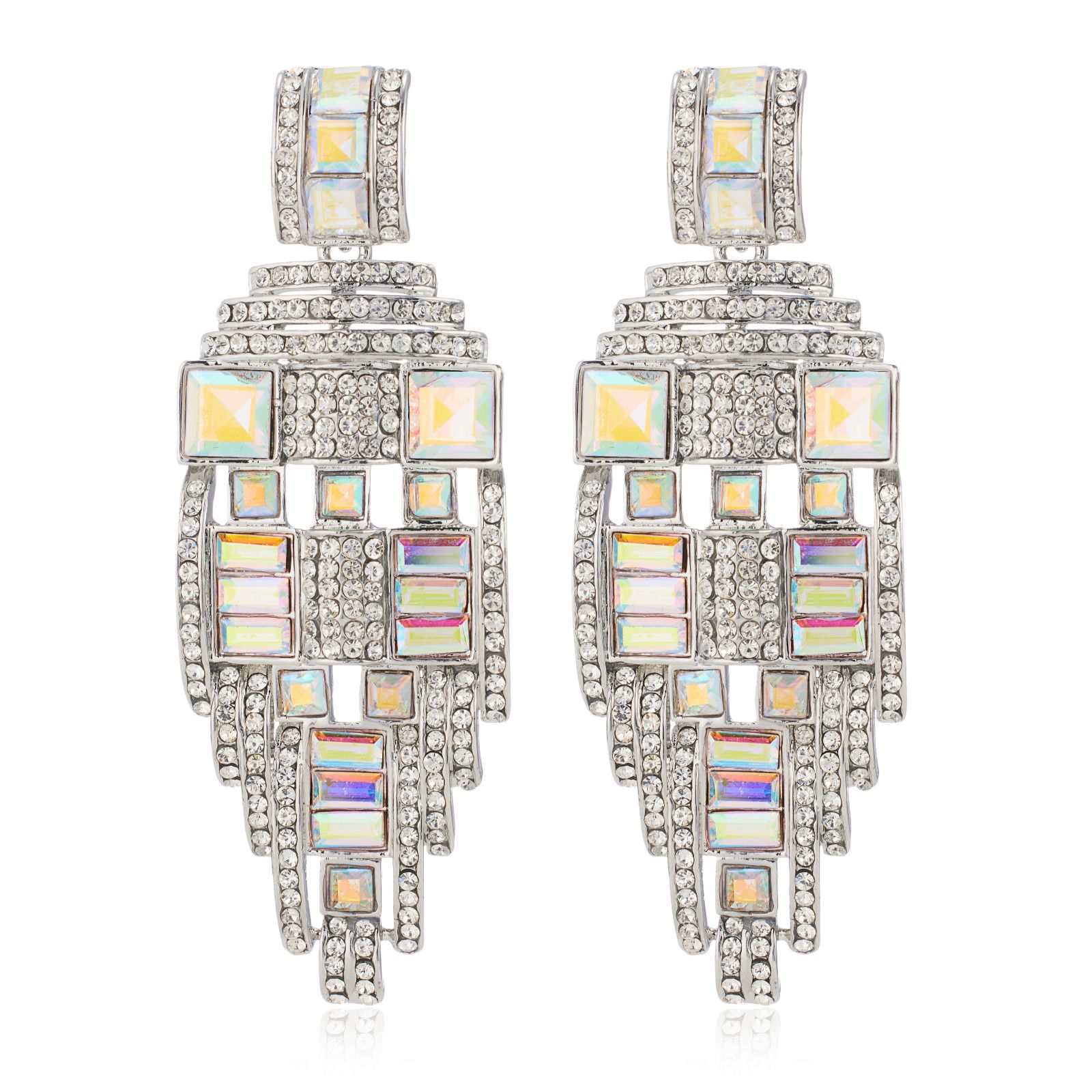 Butler & Wilson Art Deco Drop Earrings