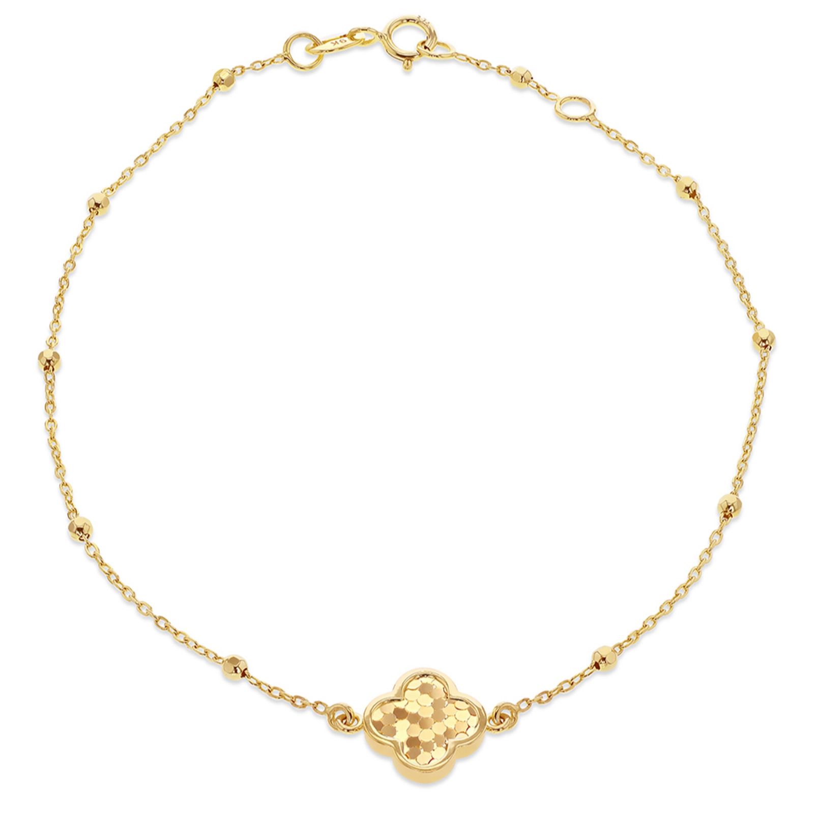 GOLD 9CT Disco Bracelet 1.04g