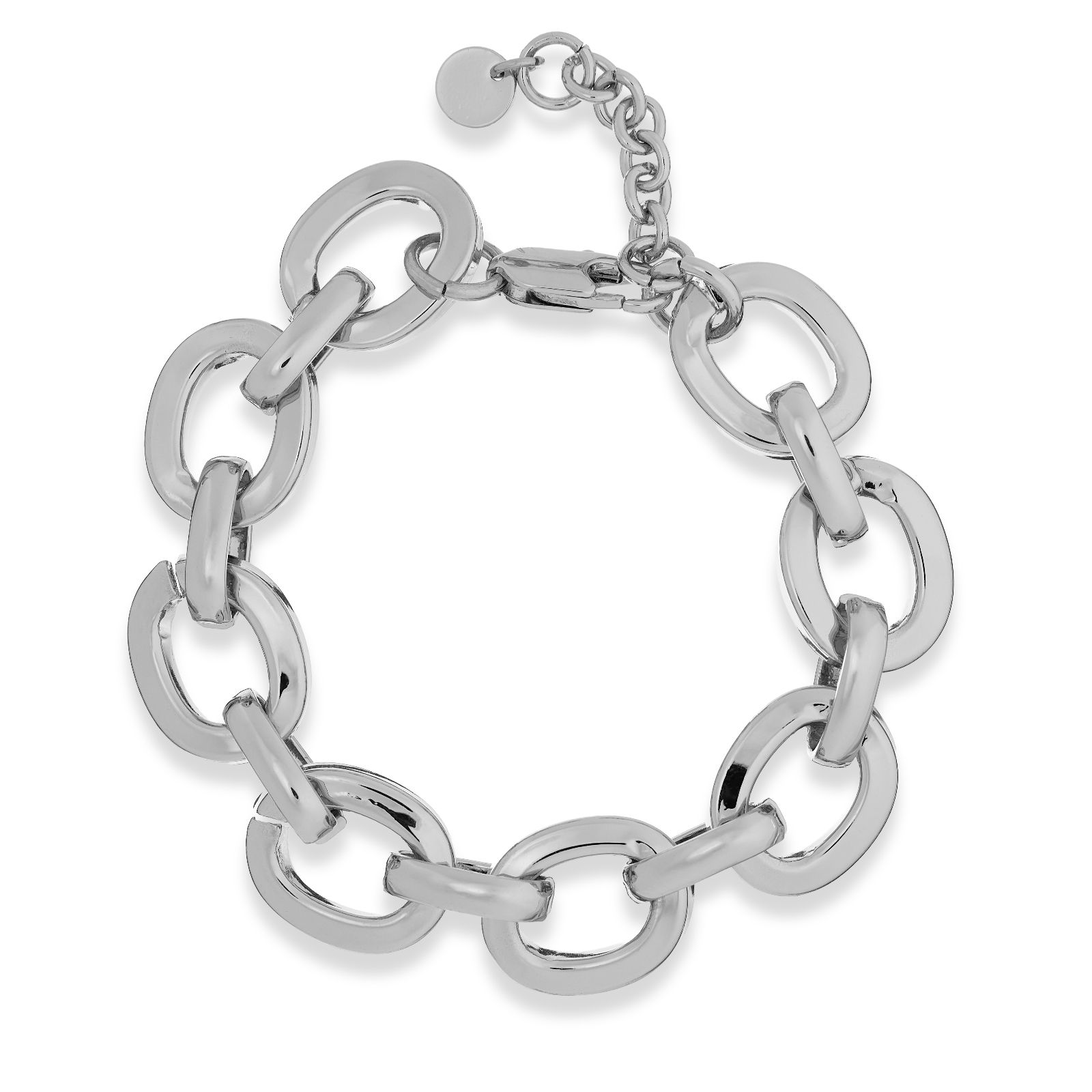 Malika Chunky Circle Link Chain Bracelet