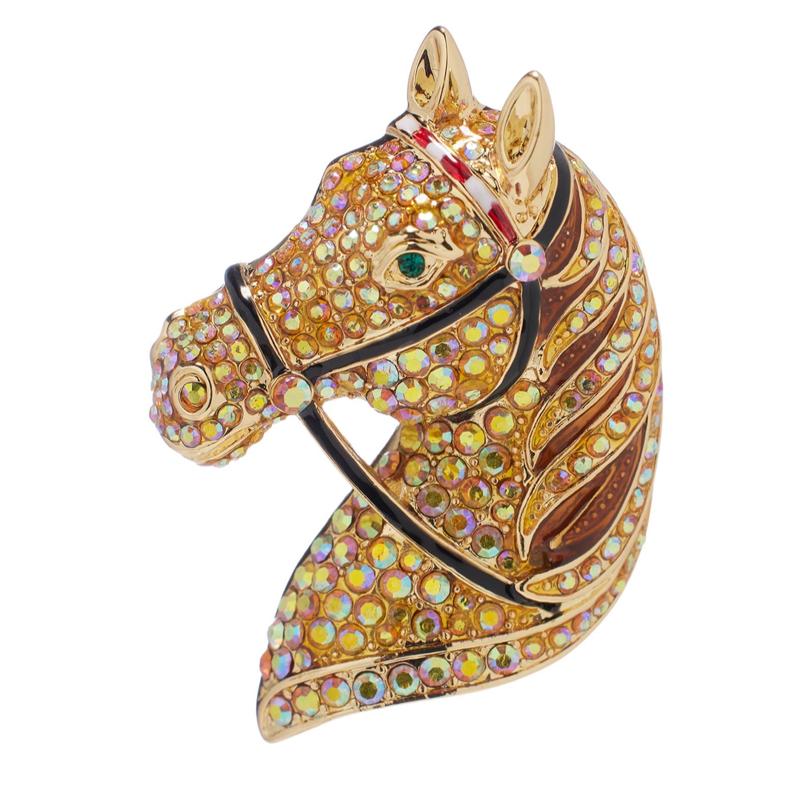 Butler & Wilson Horse Head Brooch