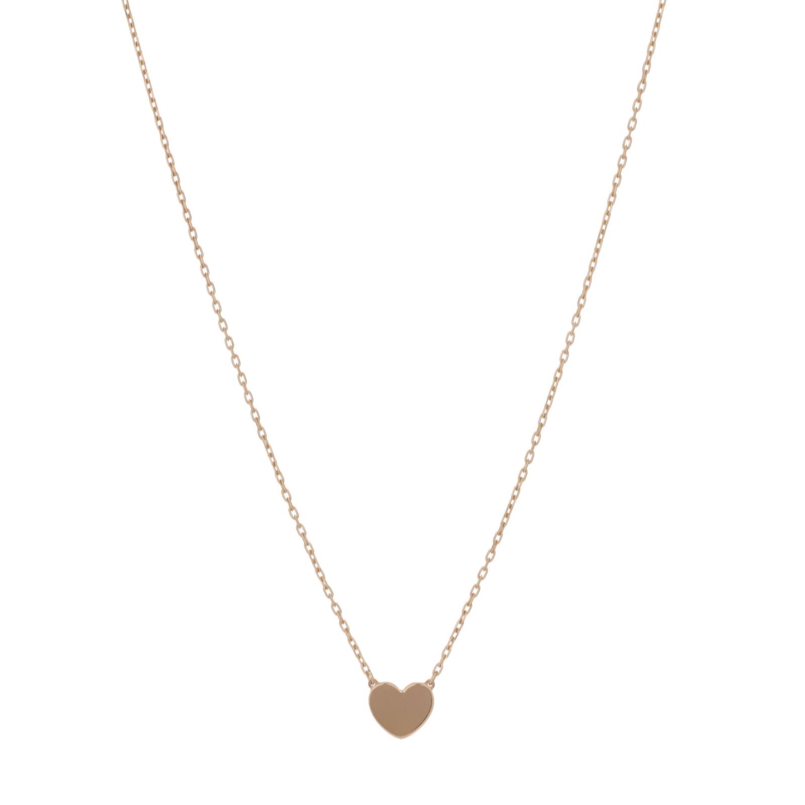 9ct Yellow Gold Fine Paper Clip Chain Motif Pendant
