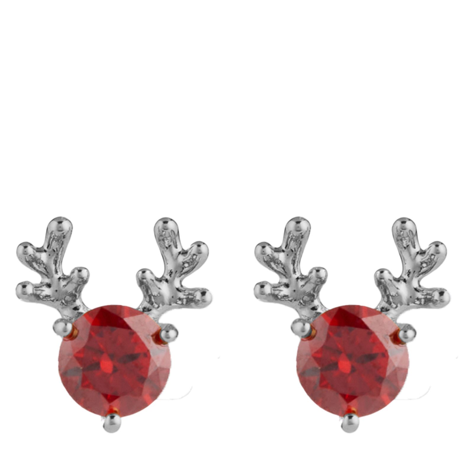 DQ Edit 1ct Reindeer Stud Earrings
