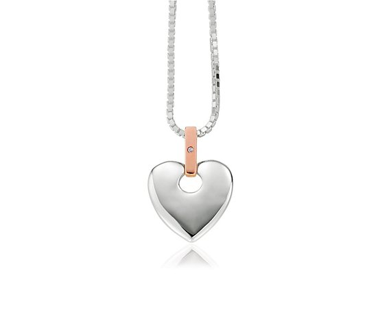 Clogau Cariad Pendant Sterling Silver & 9ct Gold