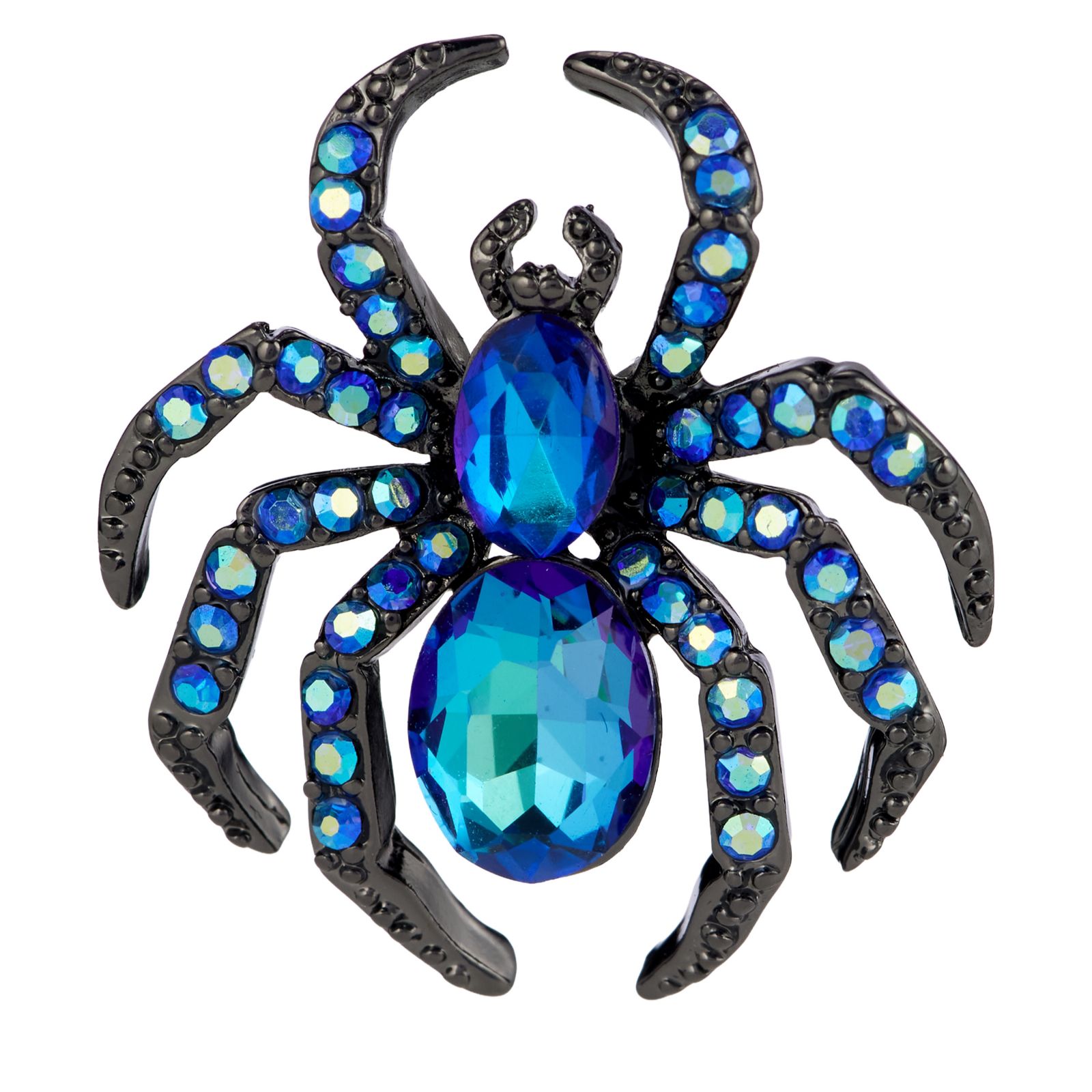 Butler & Wilson Silky Spider Clutch Pin