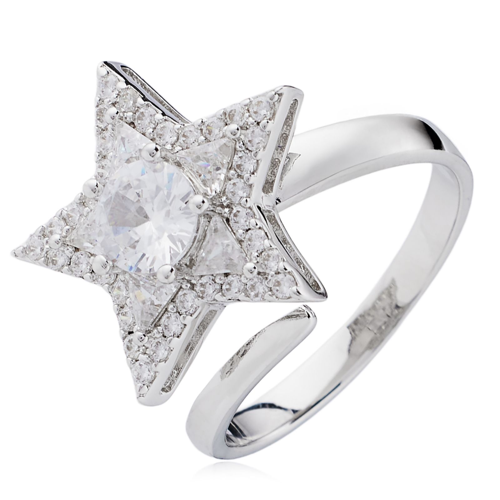 Butler & Wilson Sparkling Star Ring