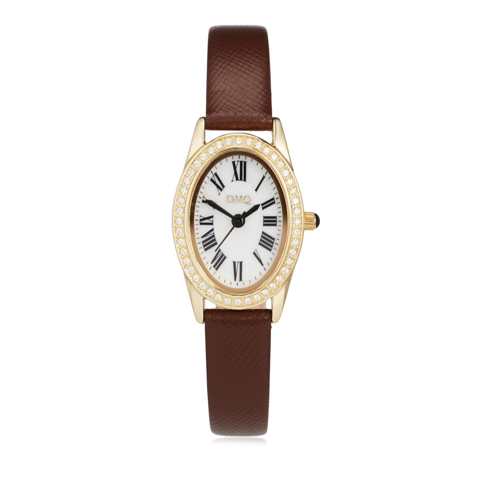 Diamonique 0.4ct tw Oval Watch