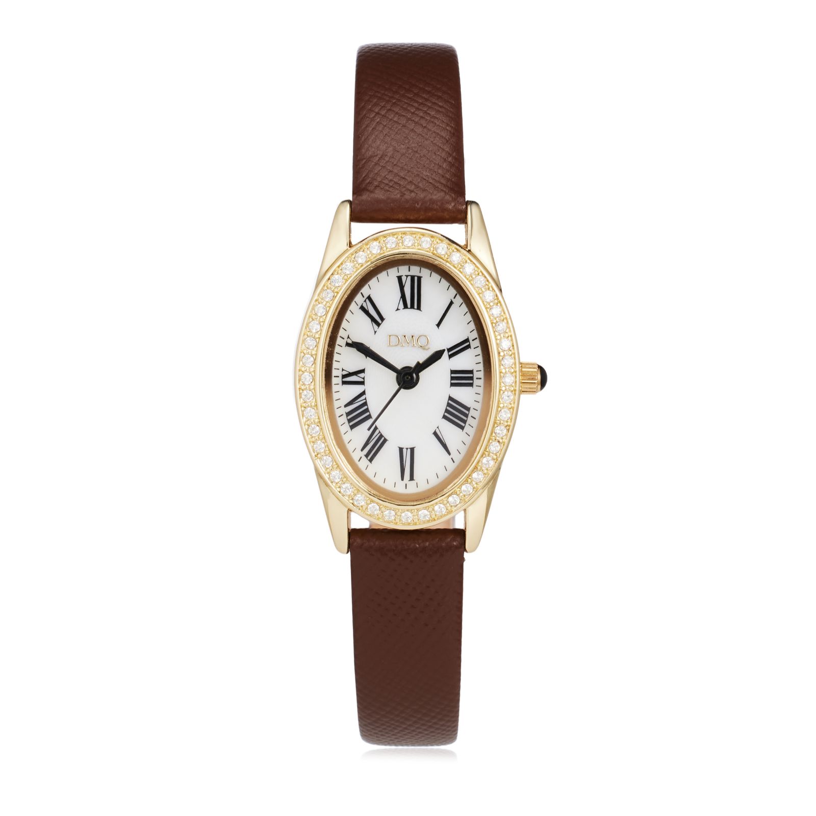 Diamonique 0.4ct tw Oval Watch