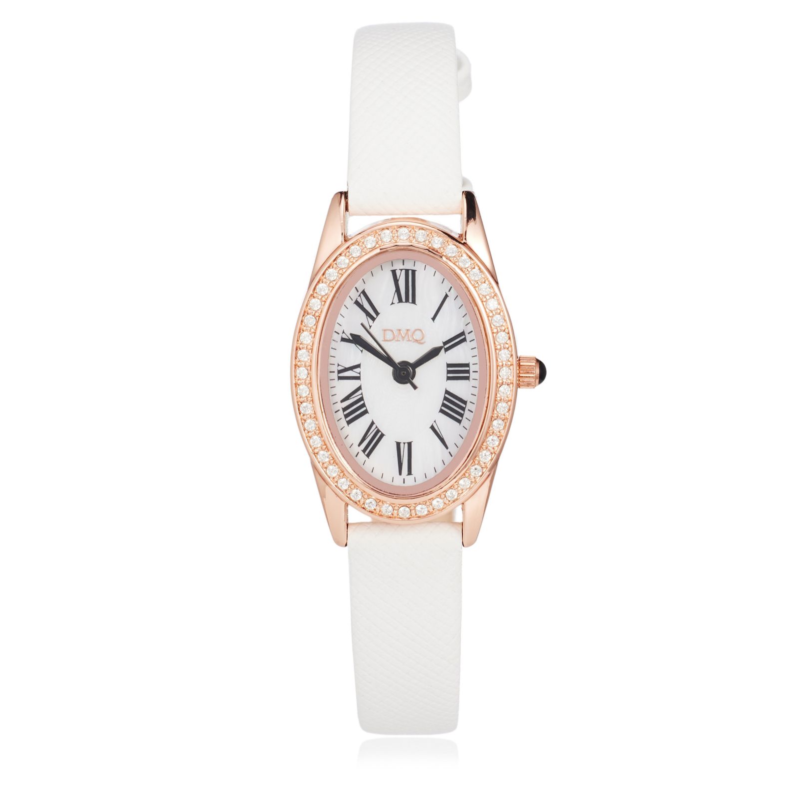 Diamonique 0.4ct tw Oval Watch