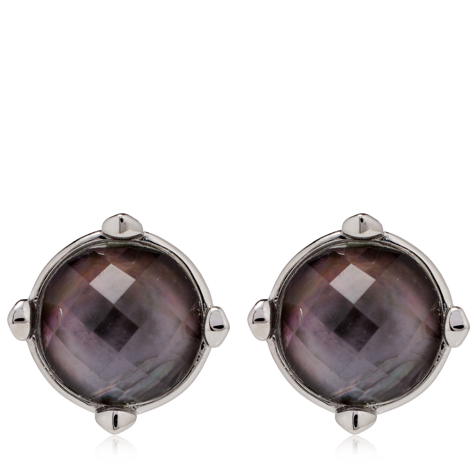 Lara Pearl Mother of Pearl Stud Earrings