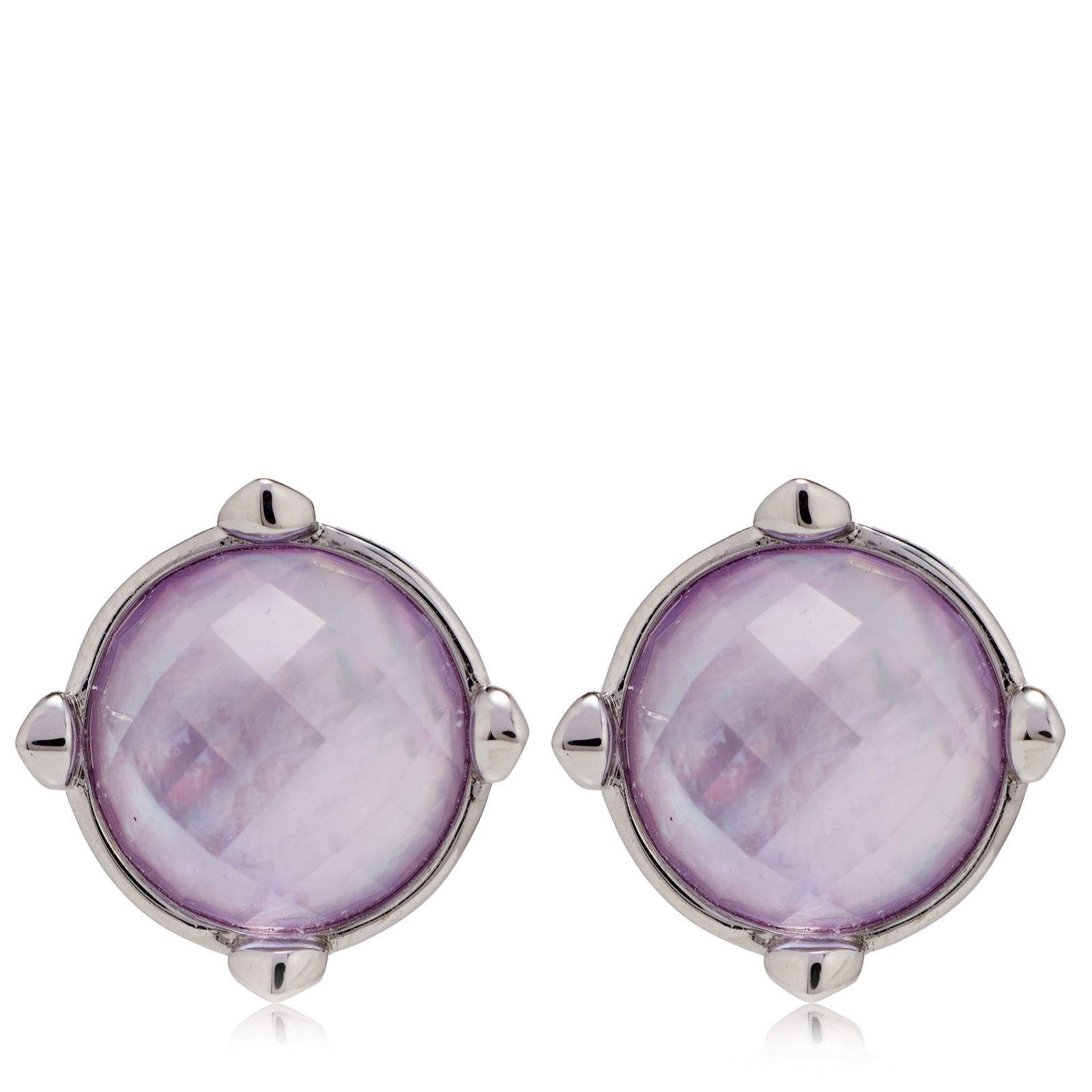 Lara Pearl Mother of Pearl Stud Earrings