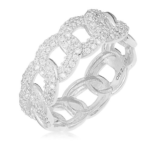 Escape by Melissa Odabash Link Chain Ring Sterling Silver
