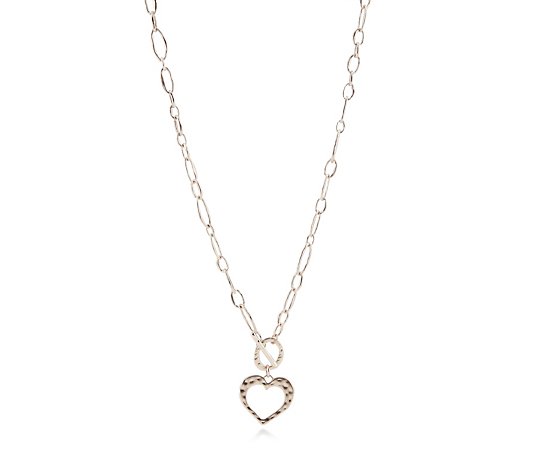 Ruth Langsford Wavy Chain and Heart T Bar 41" Necklace