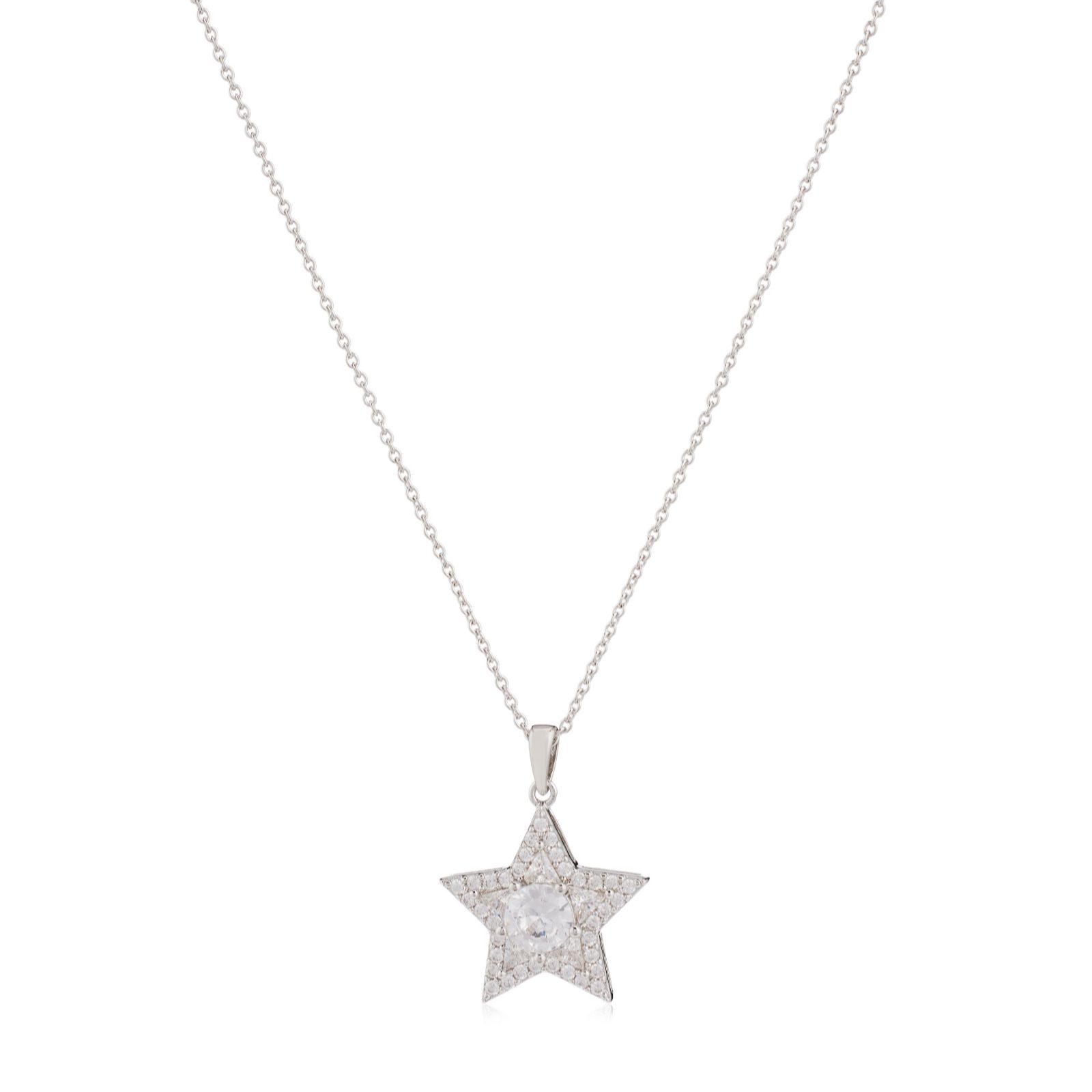 Butler & Wilson Sparkling Star Pendant Necklace