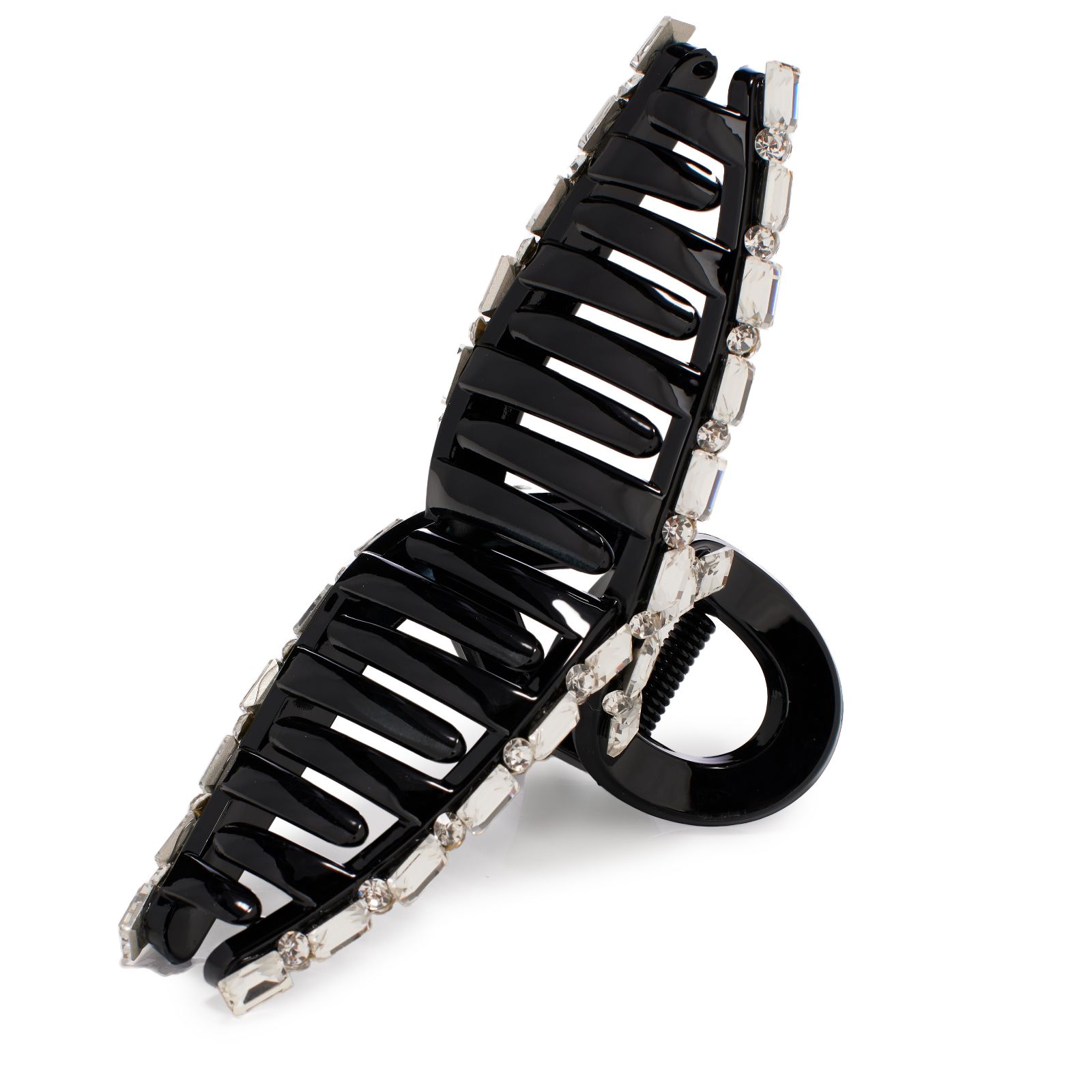 Butler & Wilson Baguttte Crystal Hair Clip