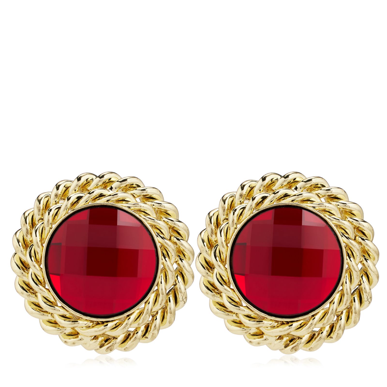 Butler & Wilson French Style Clip on Earrings