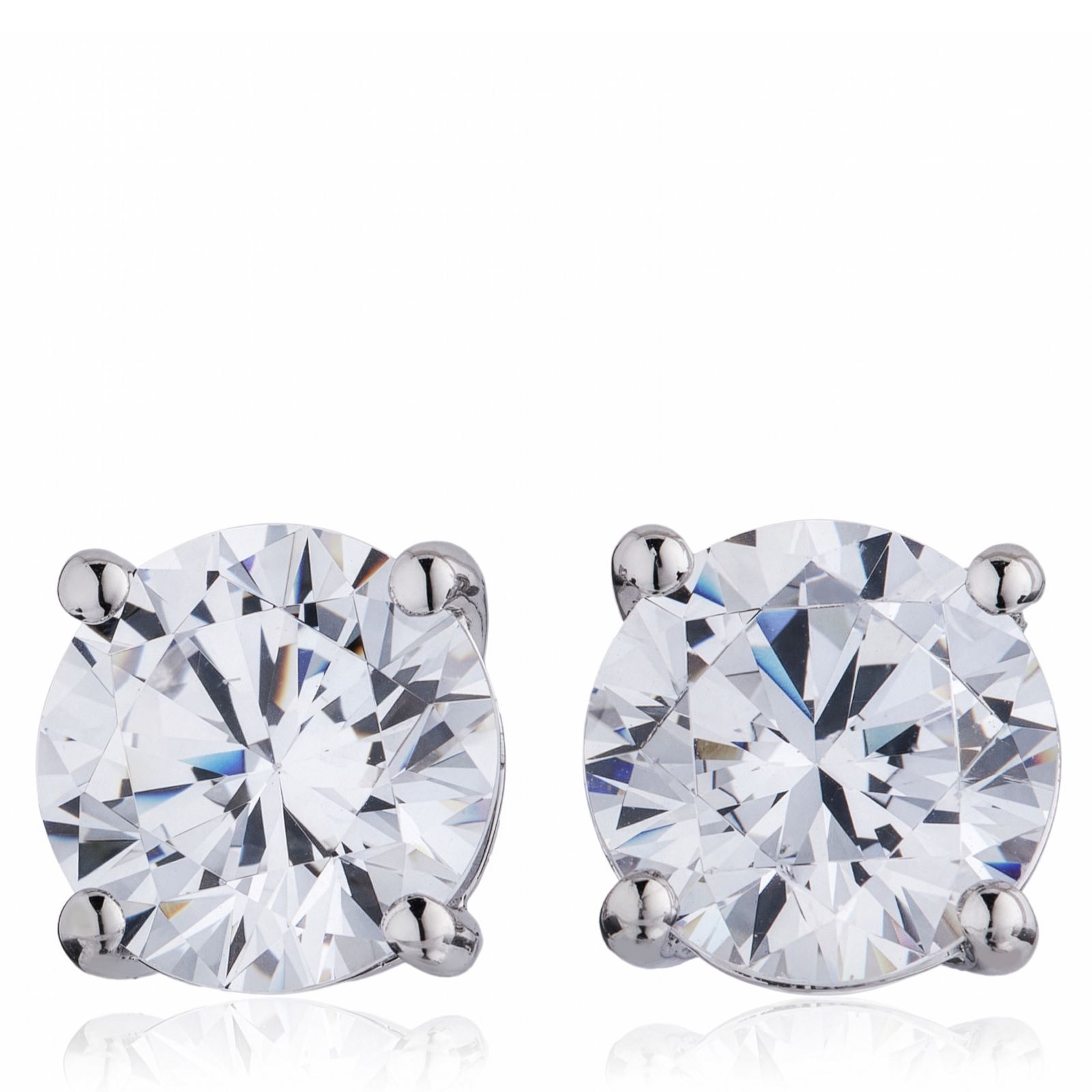 Fire Light 5ct Lab Grown Diamond Stud Earrings 9ct Gold