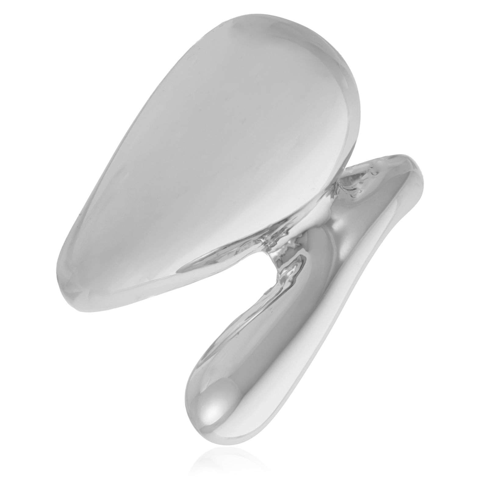 Malika Smooth Swirl Ring
