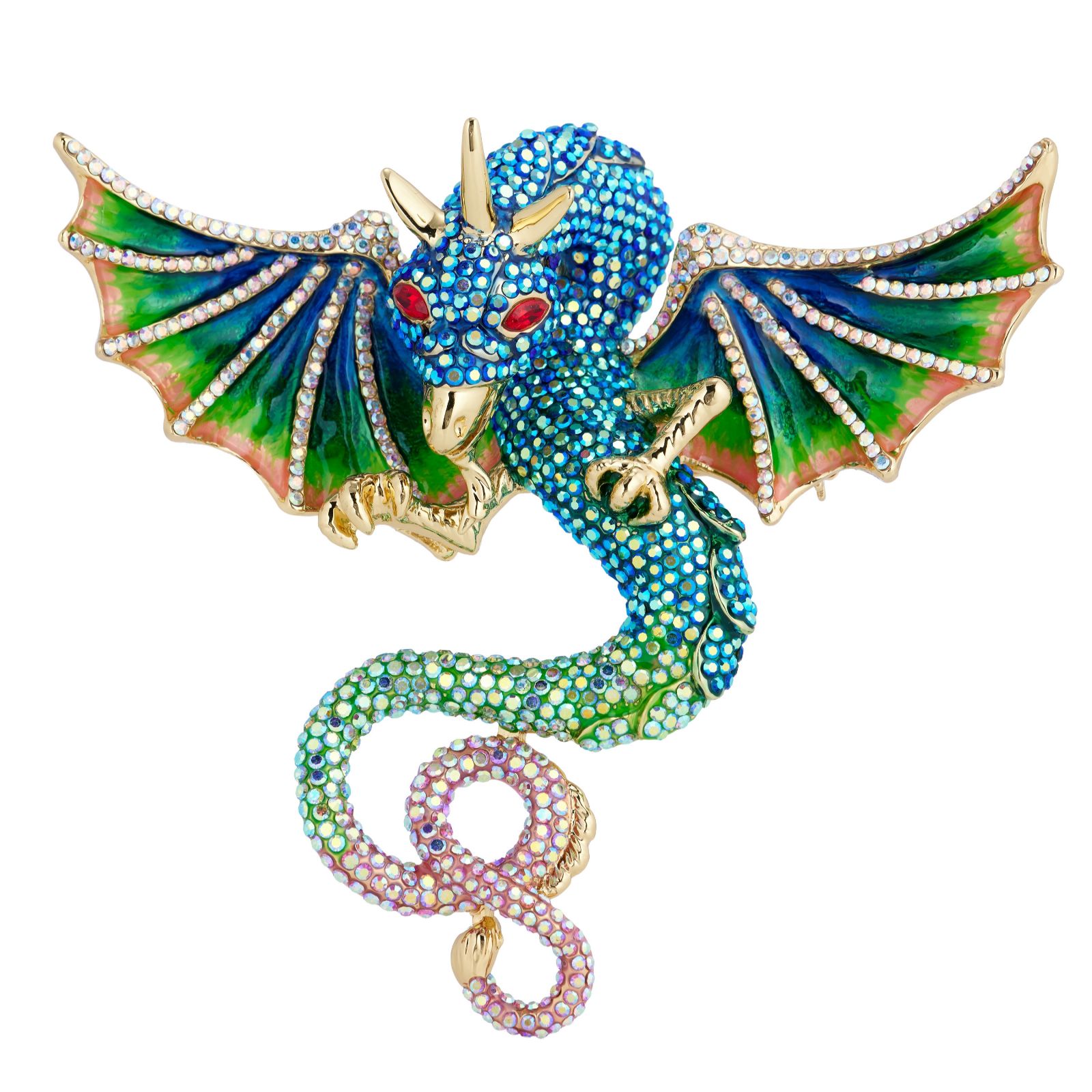 Butler & Wilson Mythical Dragon Brooch
