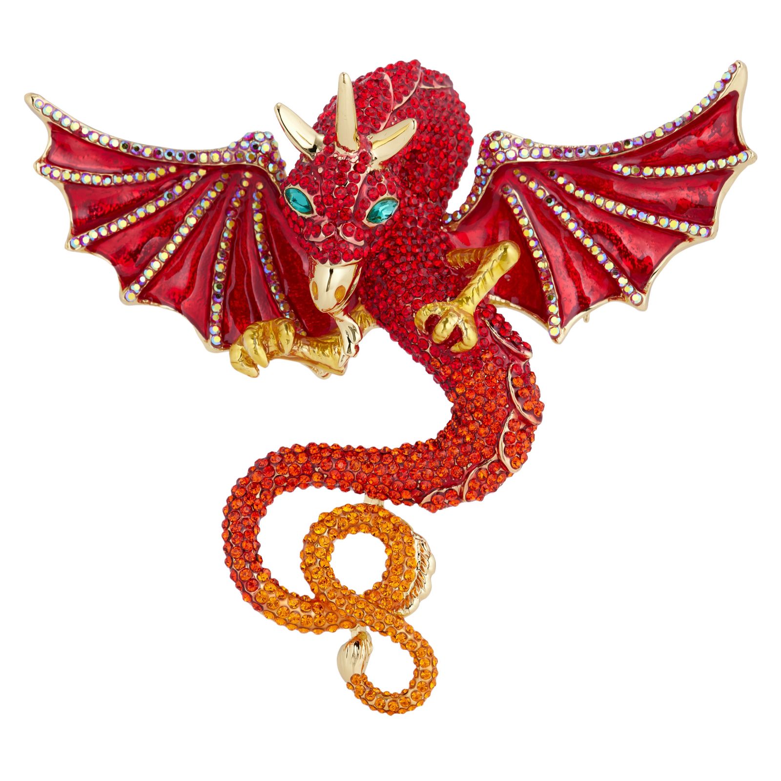 Butler & Wilson Mythical Dragon Brooch
