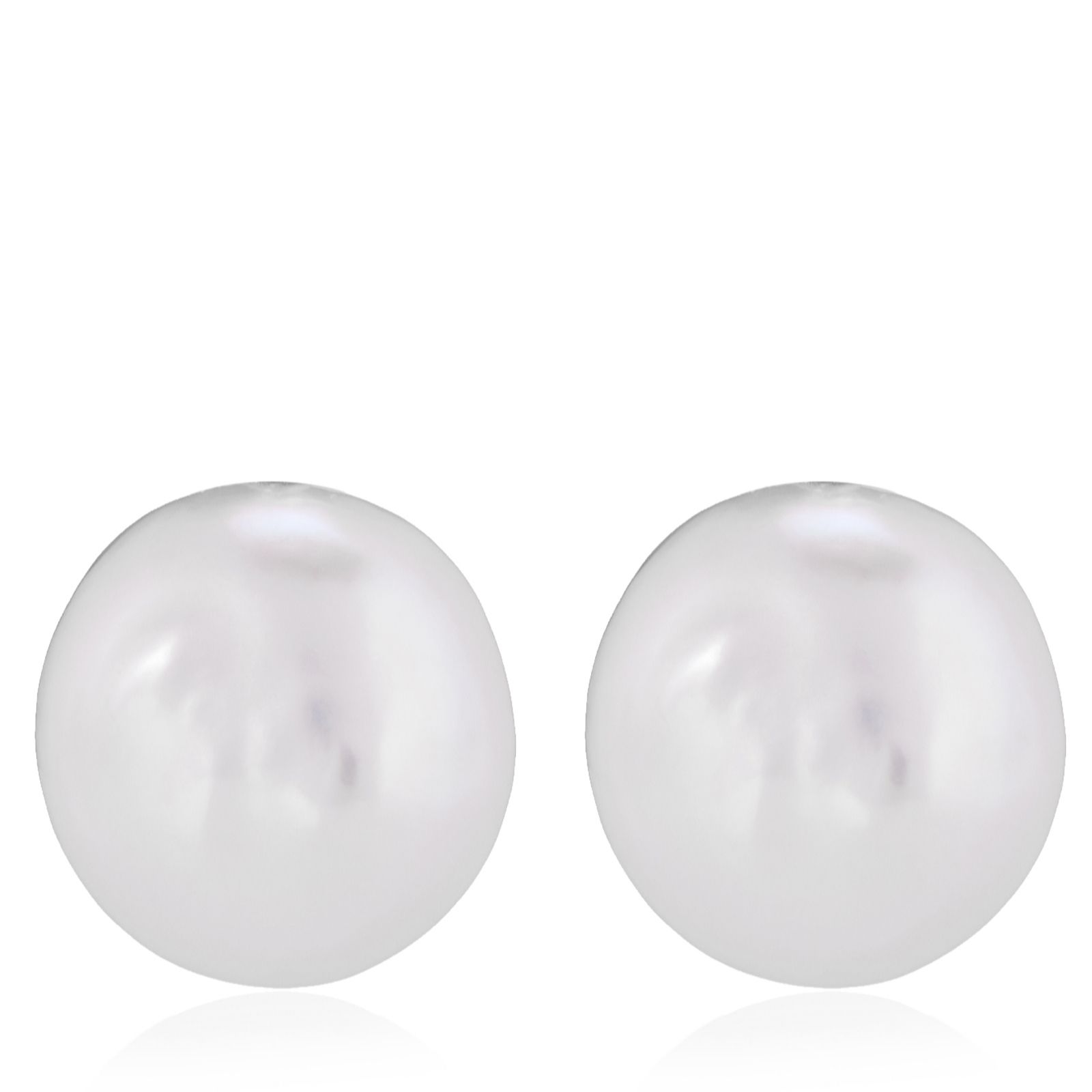 Lara Pearl 5mm Ming Pearl Stud Earrings Sterling Silver