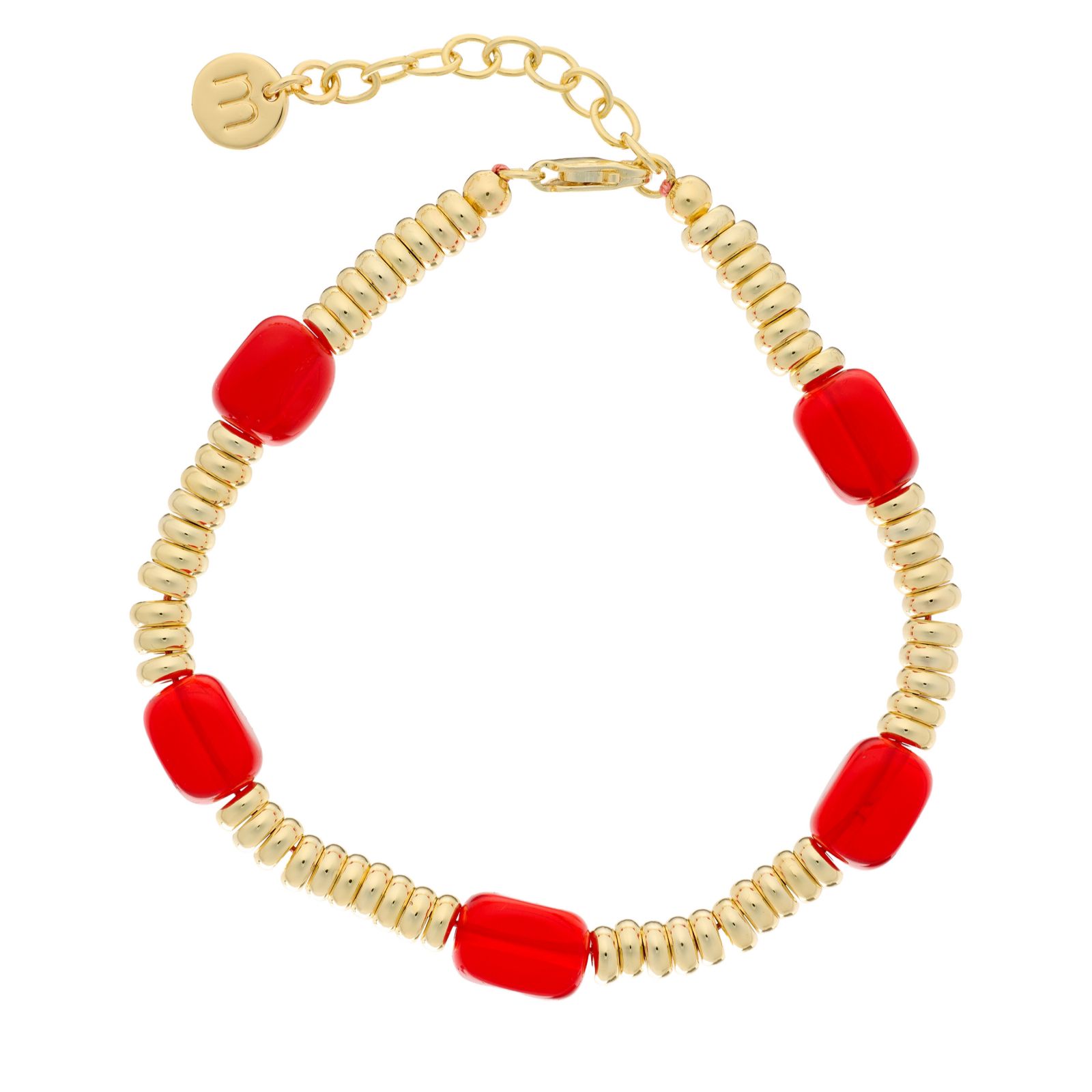 Malika Rondelle Beaded Bracelet