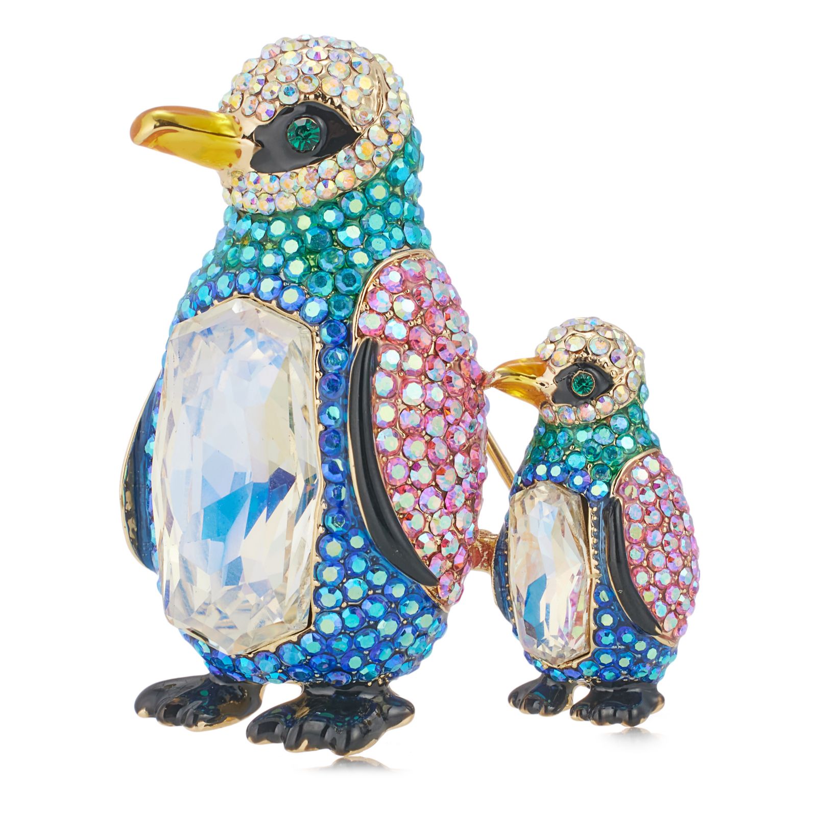 Butler & Wilson Penguin Brooch