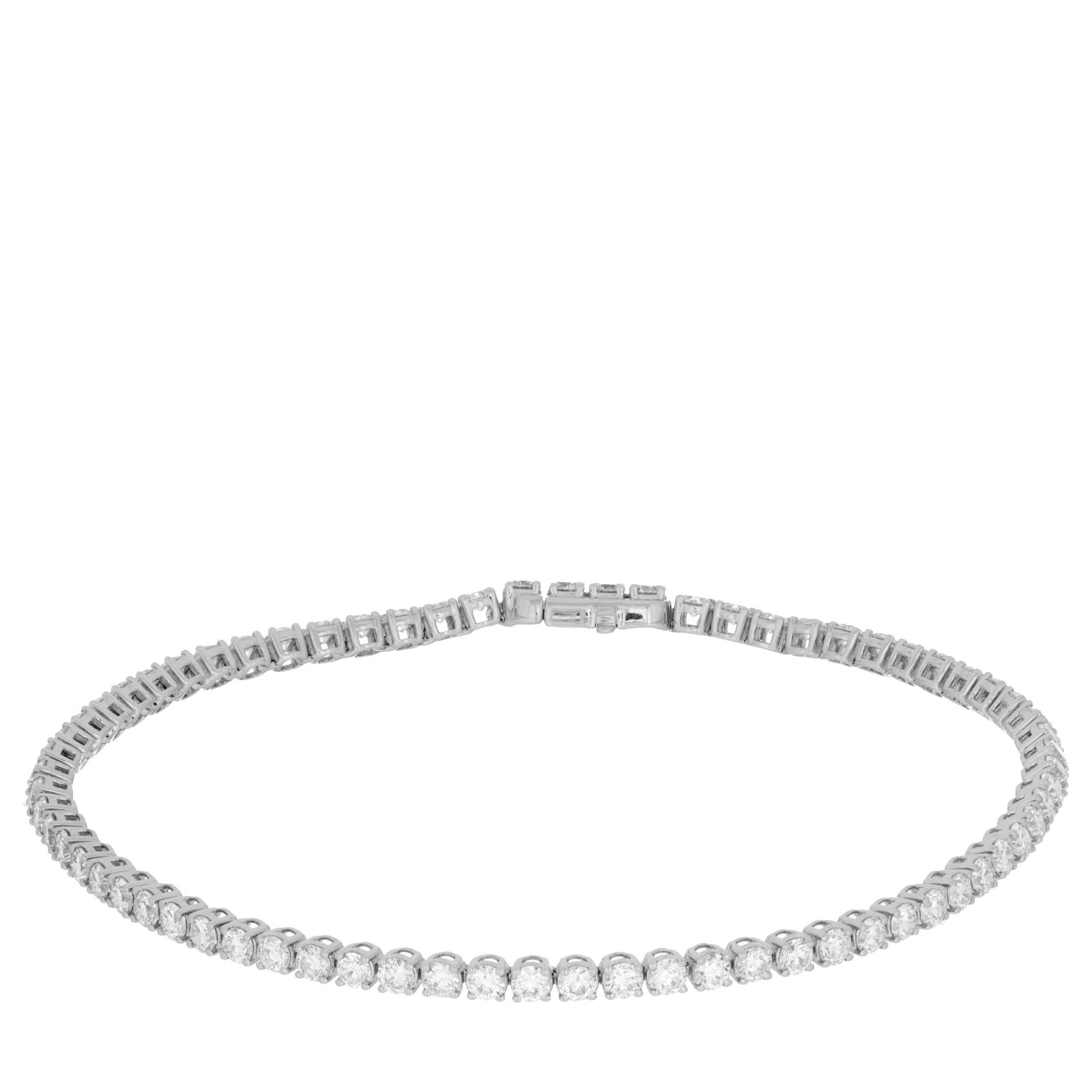 Fire Light 3ct Lab Grown Diamond Tennis Bracelet 9ct Gold