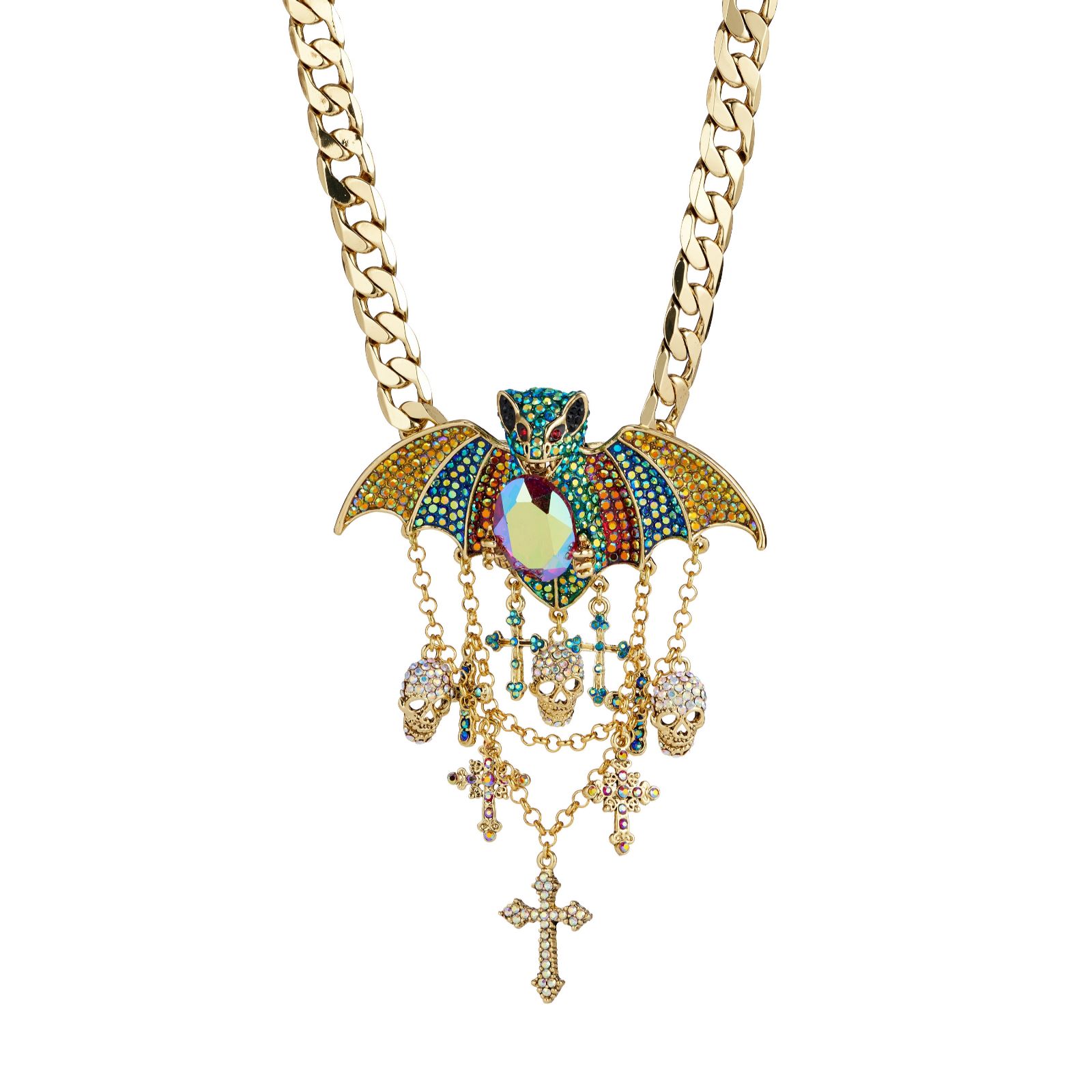 Butler & Wilson Gothic Bat Necklace
