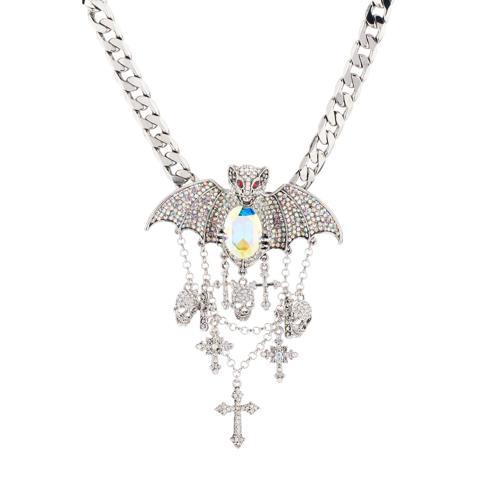 Butler & Wilson Gothic Bat Necklace