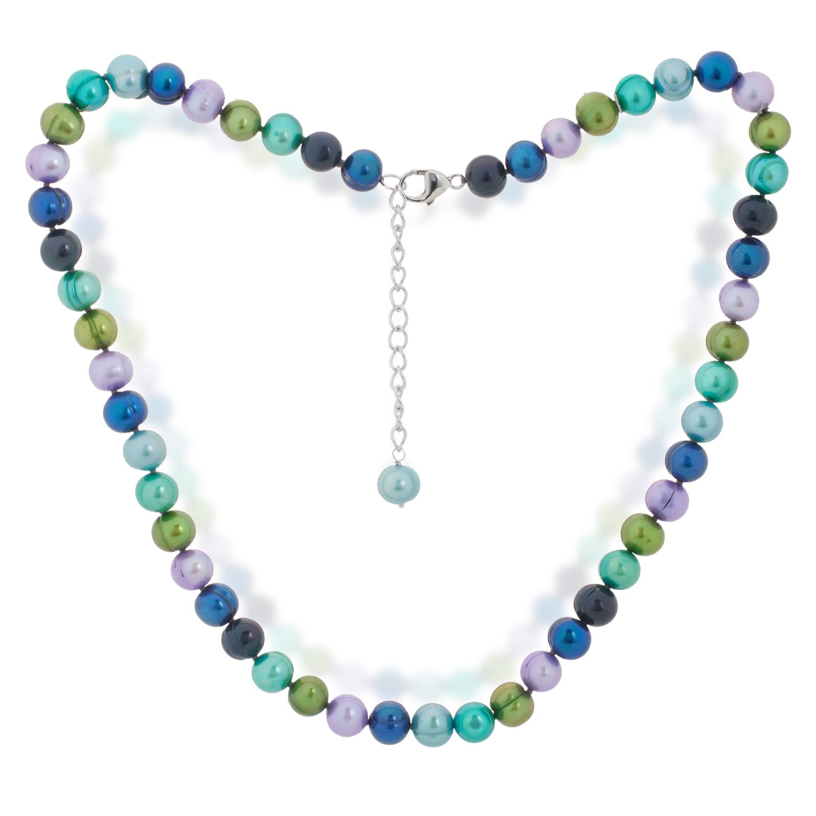 Lara Pearl Cultured Pearl 45cm Necklace Sterling Silver