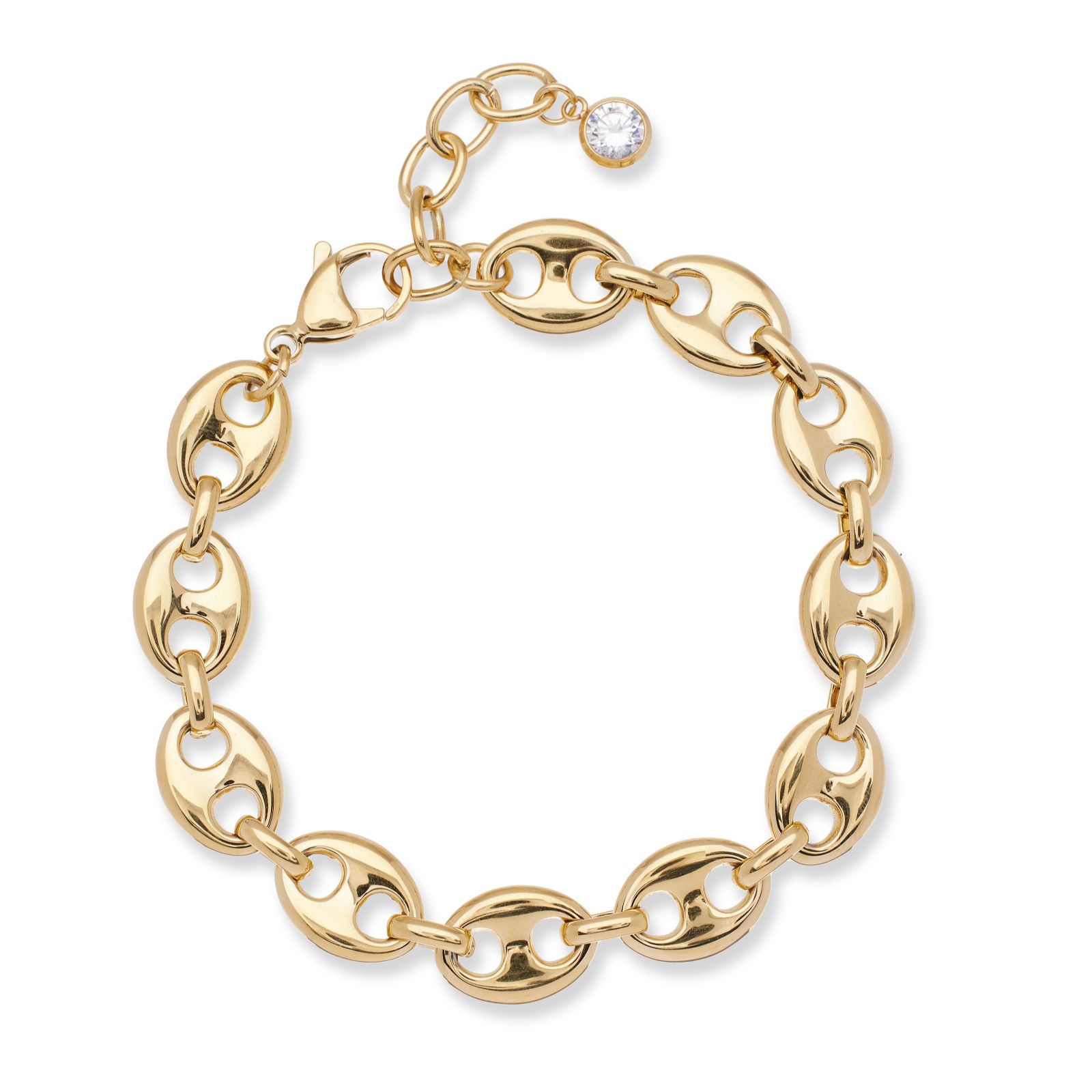 Steel by Diamonique Anchor Link Bracelet Stainless Steel
