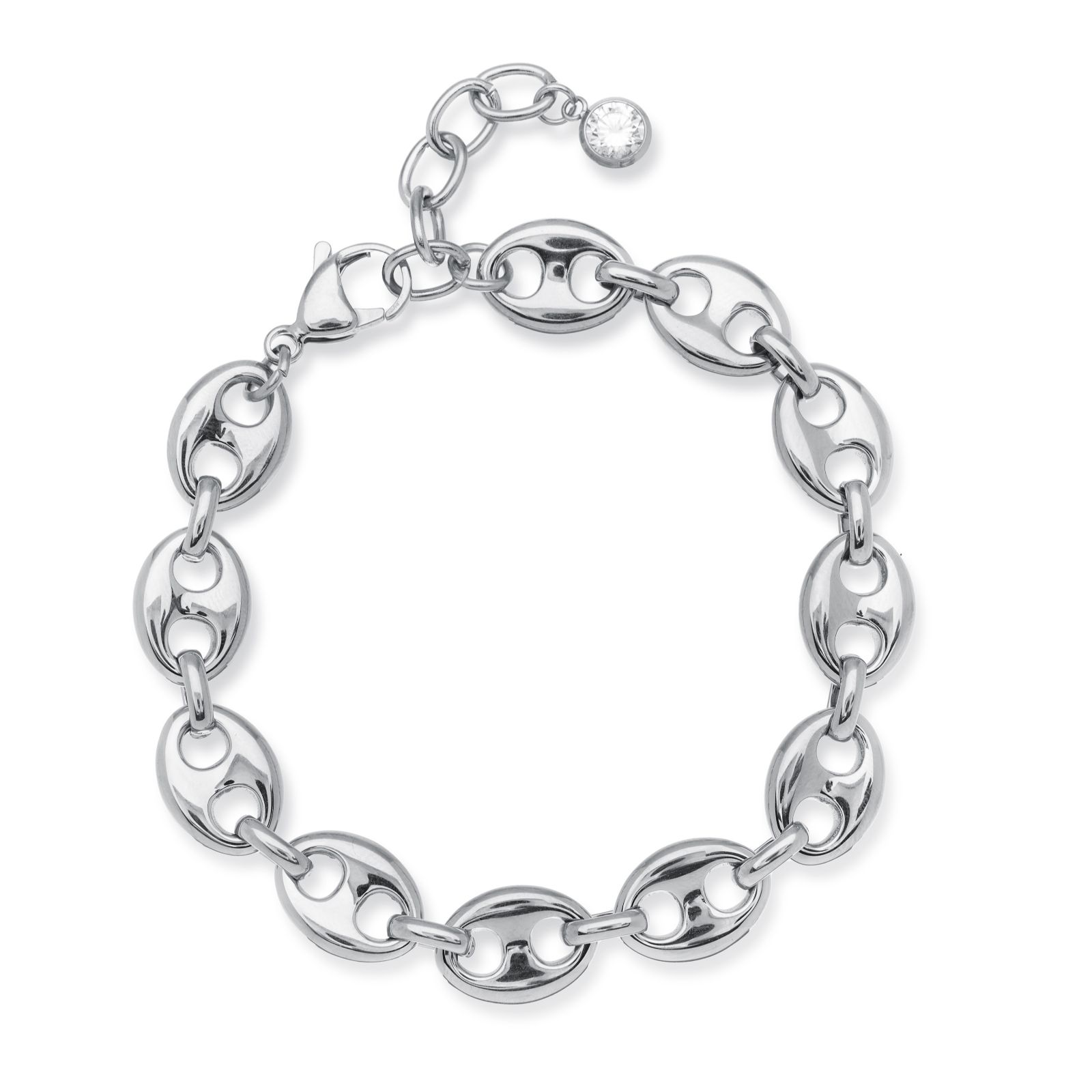 Steel by Diamonique Anchor Link Bracelet Stainless Steel
