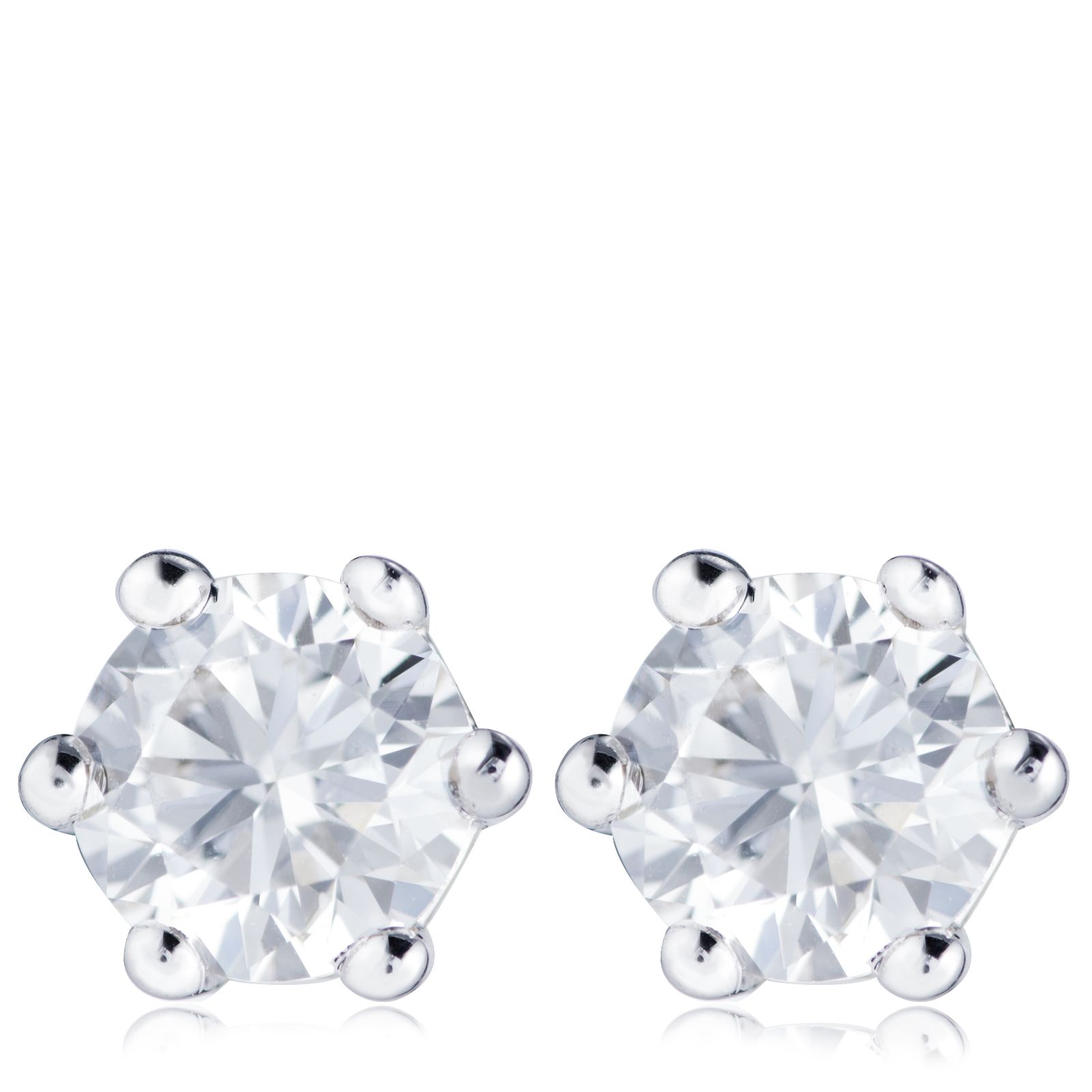 Fire Light 0.75ct Lab Grown Diamond Stud Earrings 9ct Gold