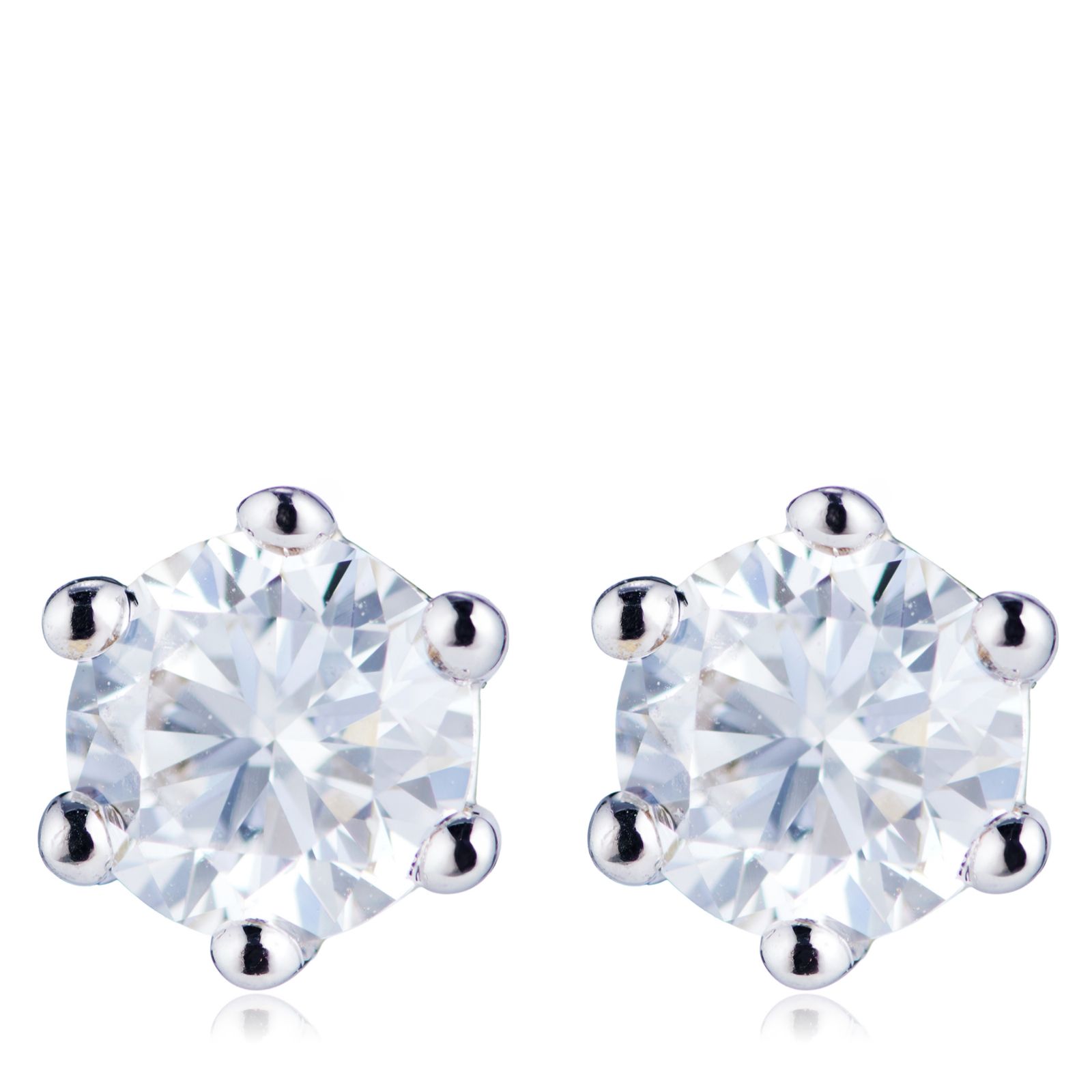 Fire Light 0.75ct Lab Grown Diamond Stud Earrings 9ct Gold