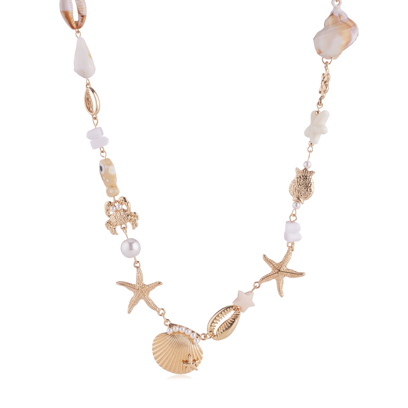Malika Under the Sea Charm Necklace