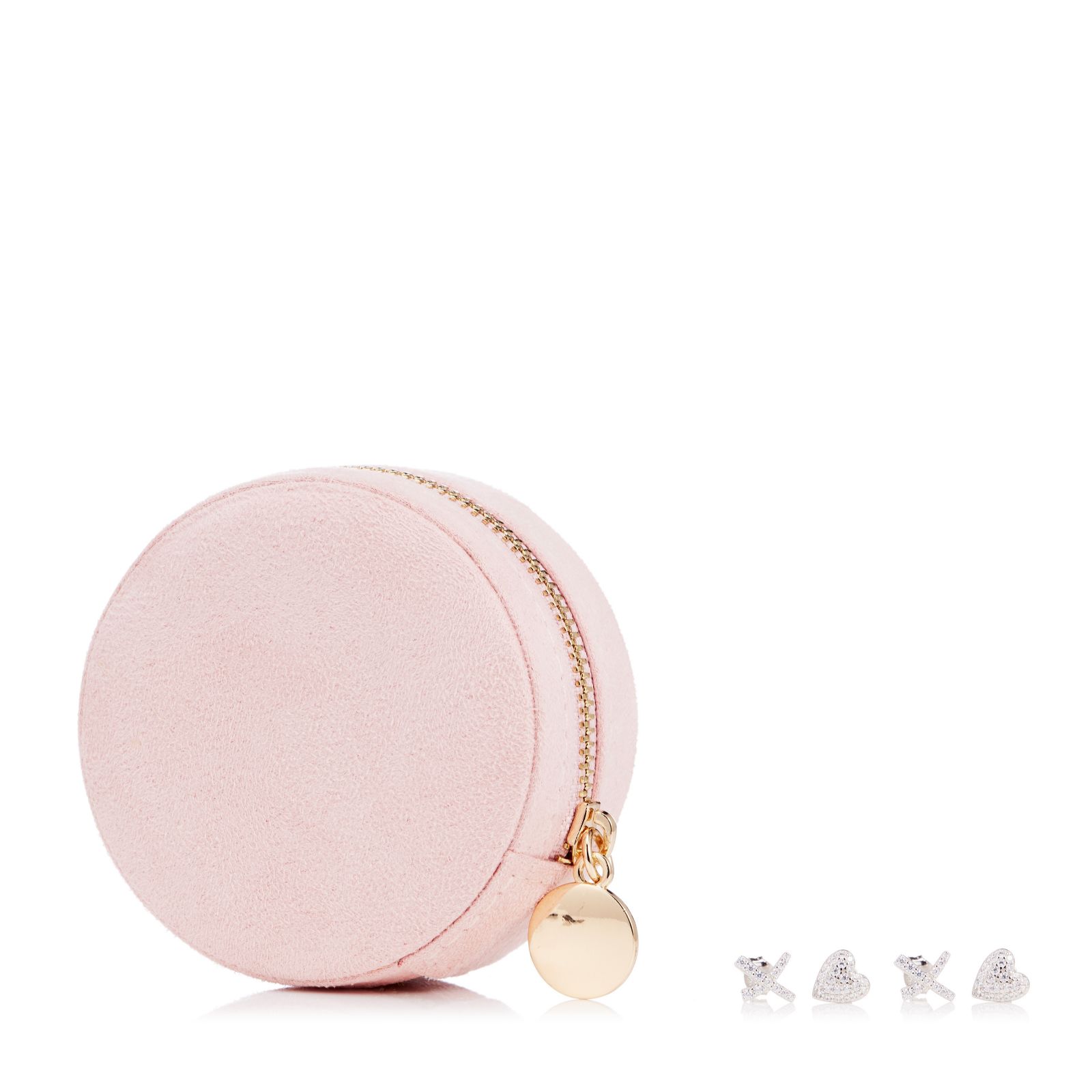 Damiani - Collana croce in oro bianco, diamanti