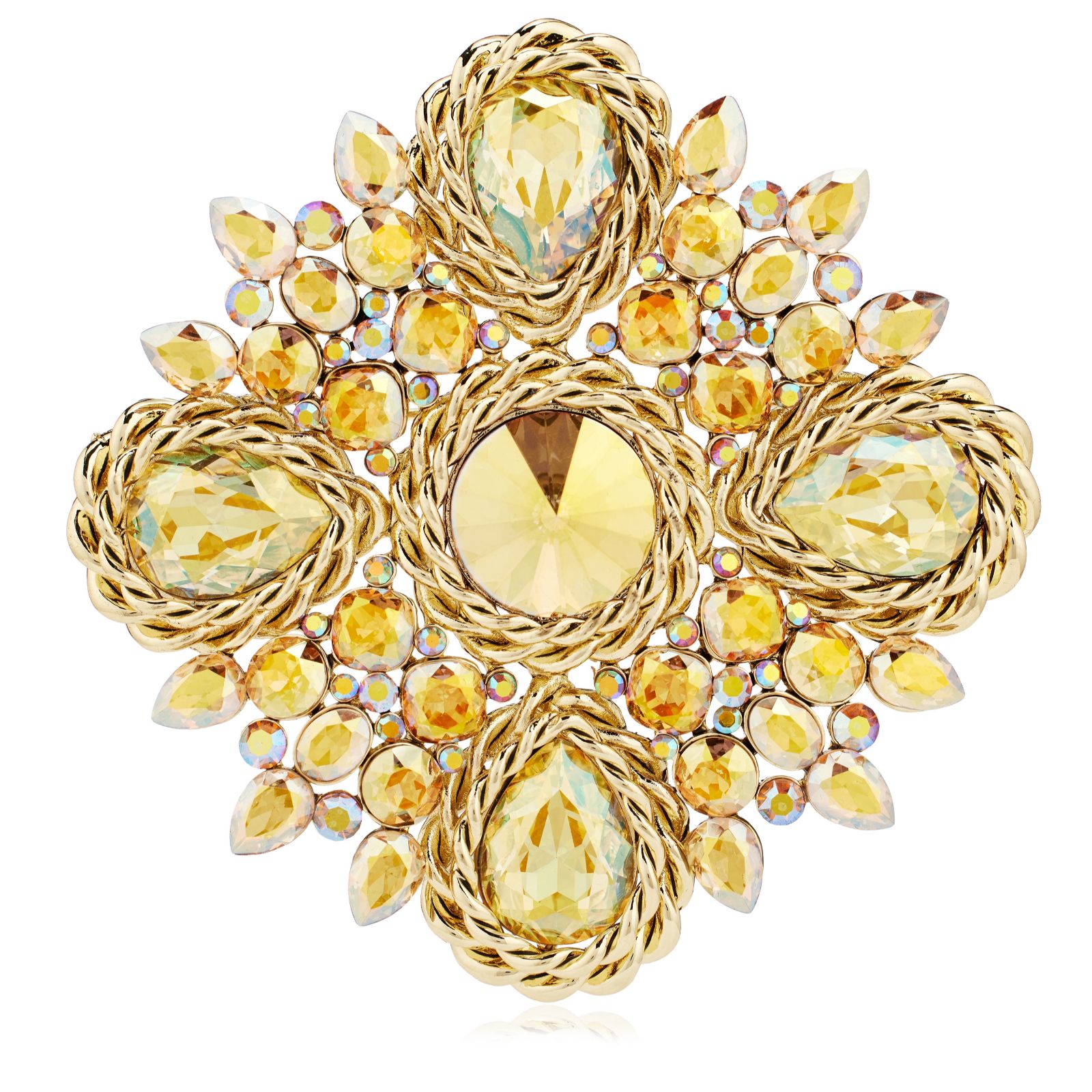 Butler & Wilson Vintage Crystal Brooch