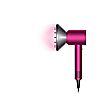 Dyson Supersonic Hair Dryer Fuchsia with Brush Set Limited Edition, 7 of 7