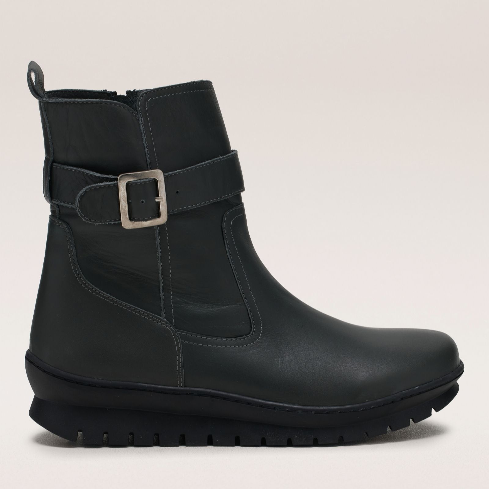 Outlet Adesso Robin Leather Buckle Boot