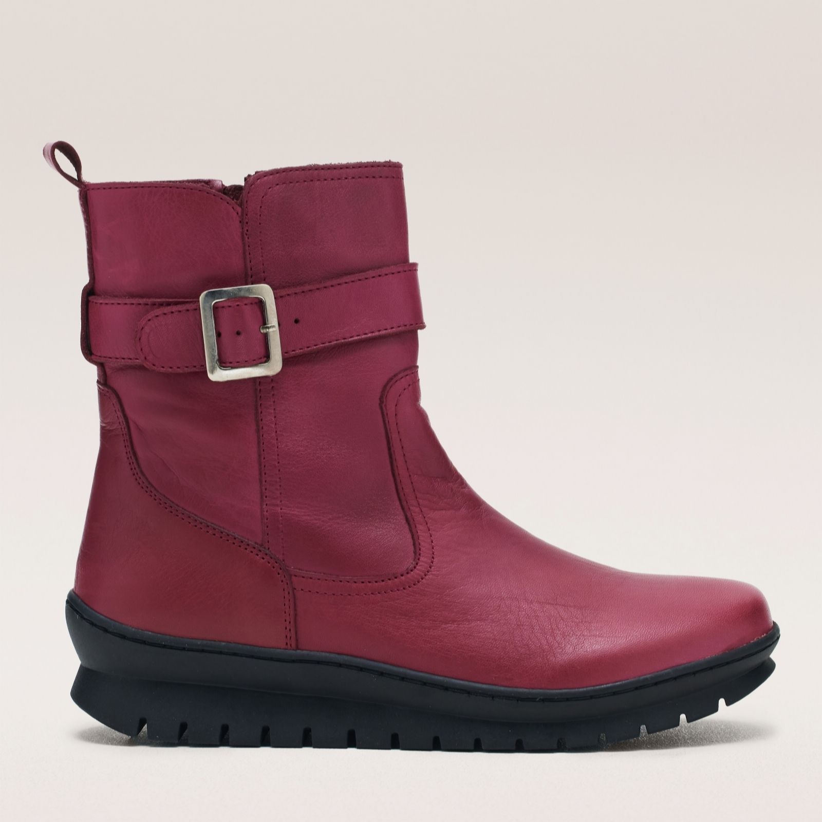 Outlet Adesso Robin Leather Buckle Boot