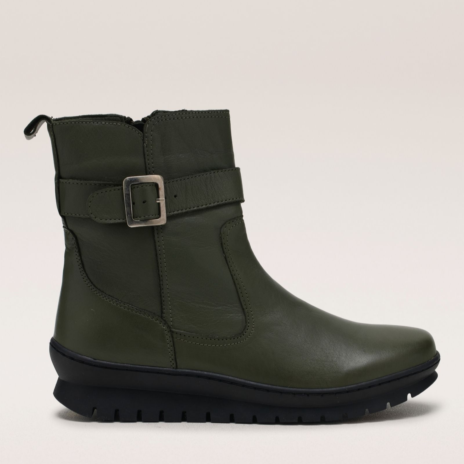 Outlet Adesso Robin Leather Buckle Boot