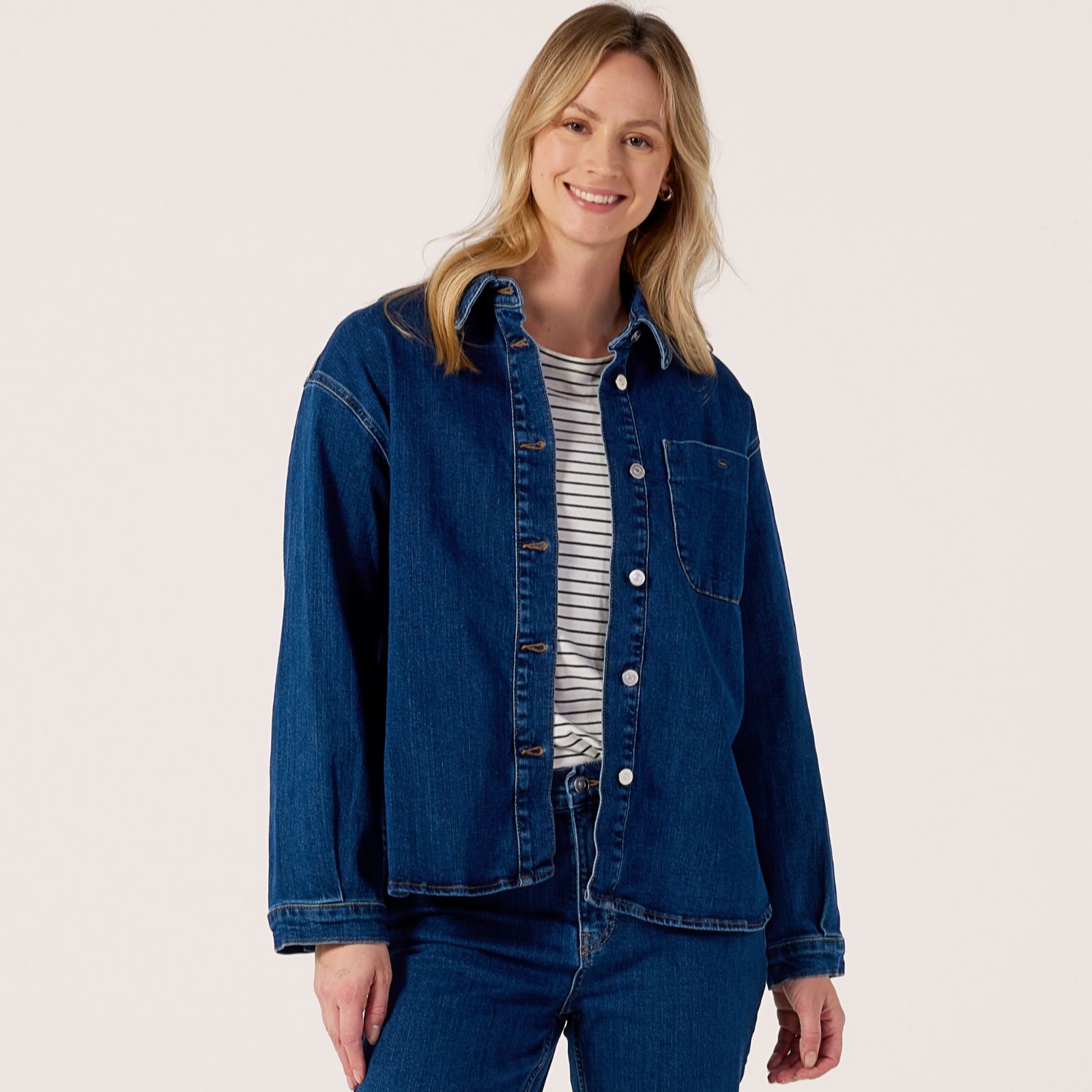 Masai Copenhagen Ivelora Stretch Denim Shirt