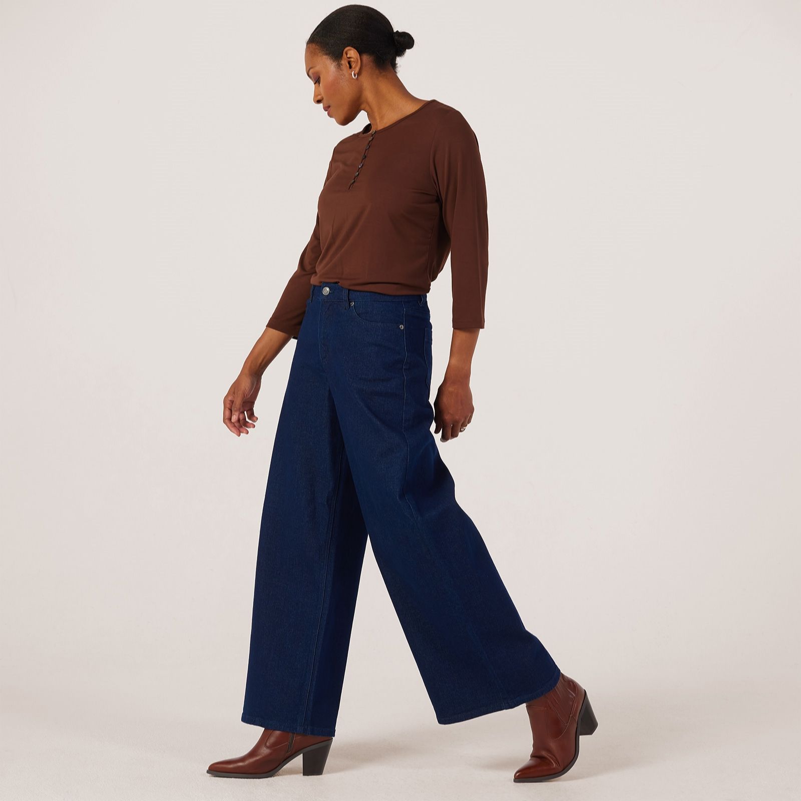 Ruth Langsford Wide Leg Jean Standard
