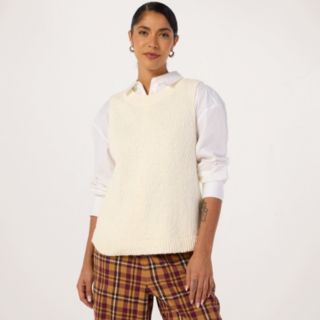 Ben De Lisi Knitted Boucle Vest