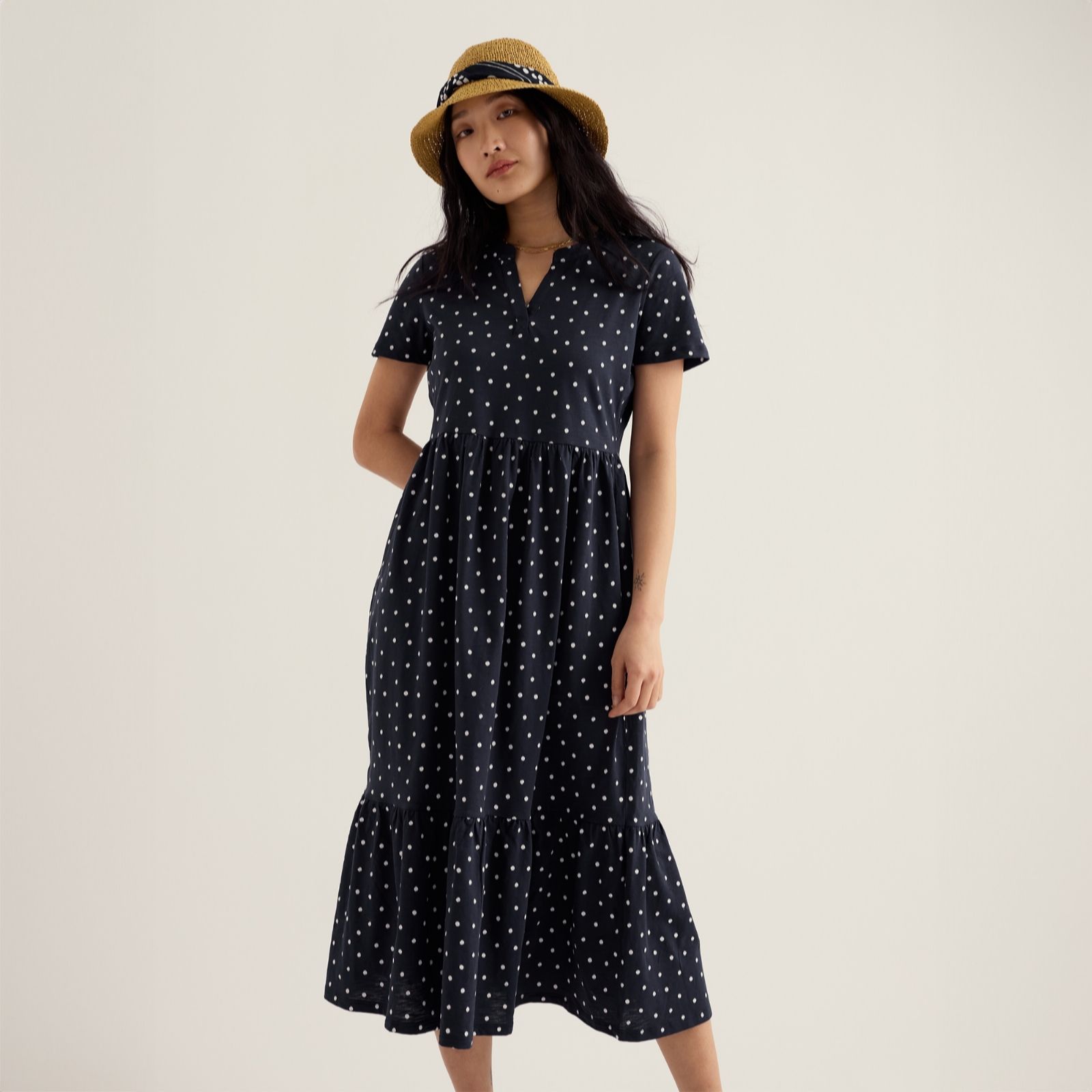 Seasalt Cornwall Rainette Cotton Jersey Dress Petite