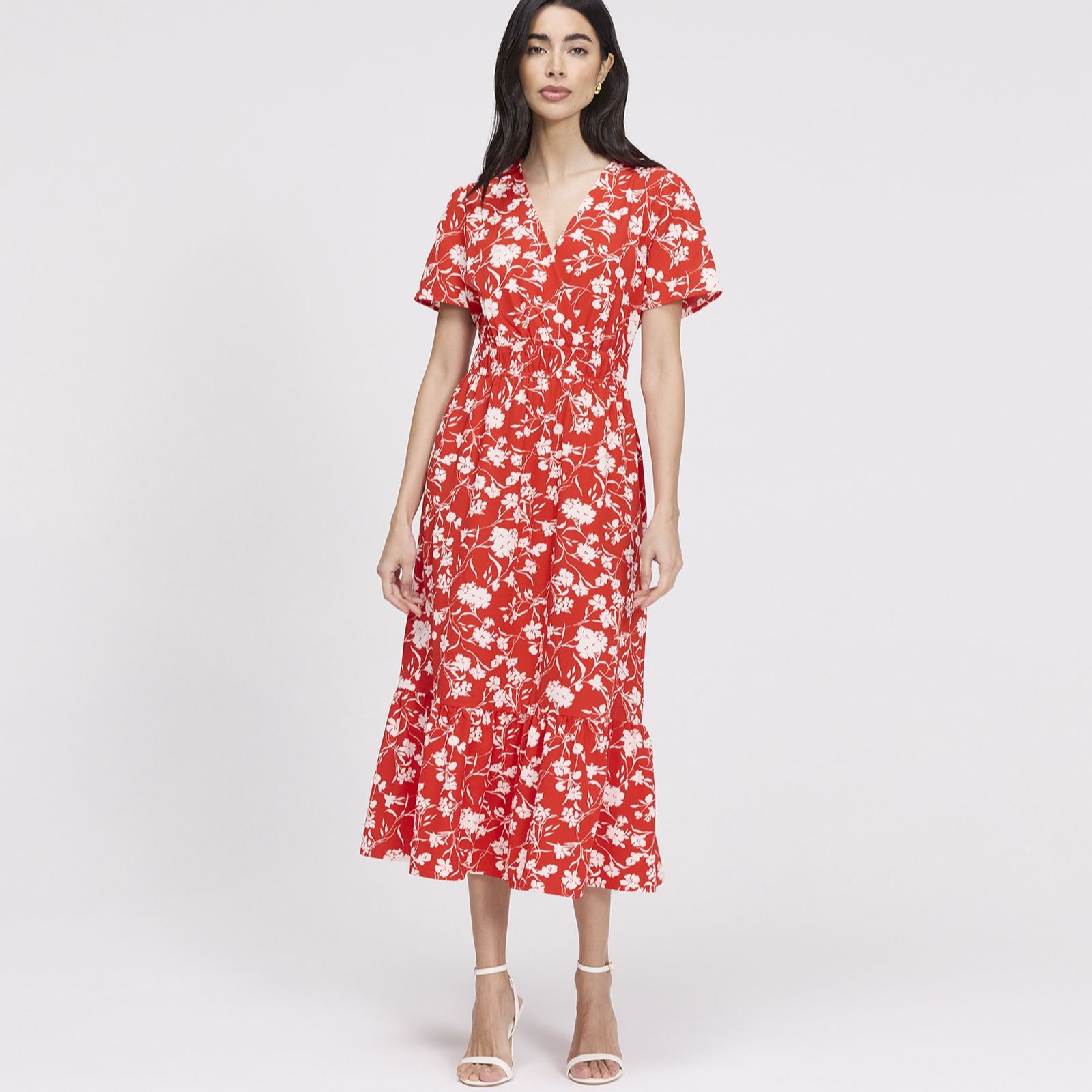 Finery London Deena Floral Printed Dress Standard